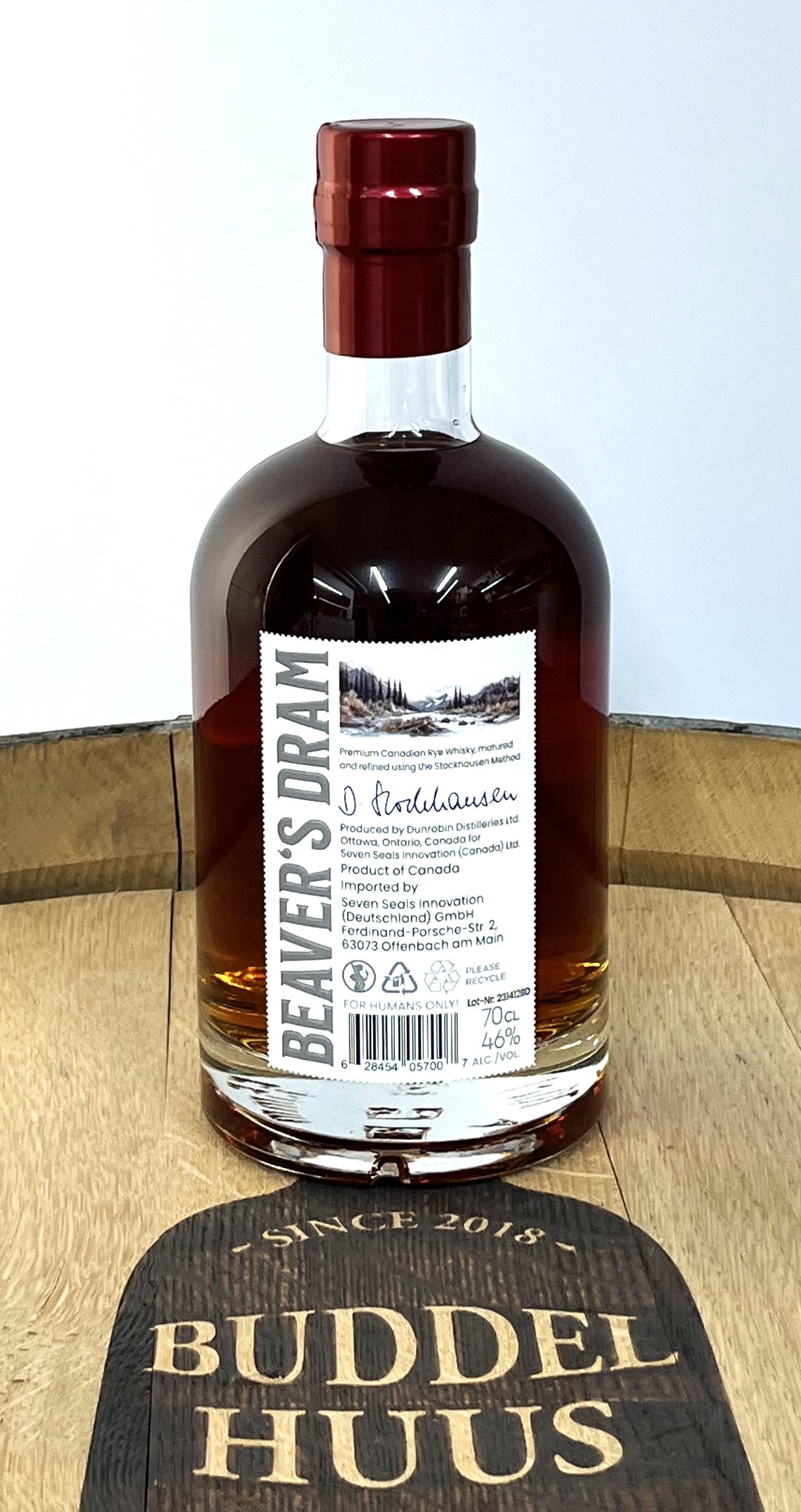 Beaver`s Dram Canadian Rye - Port Wood Finish