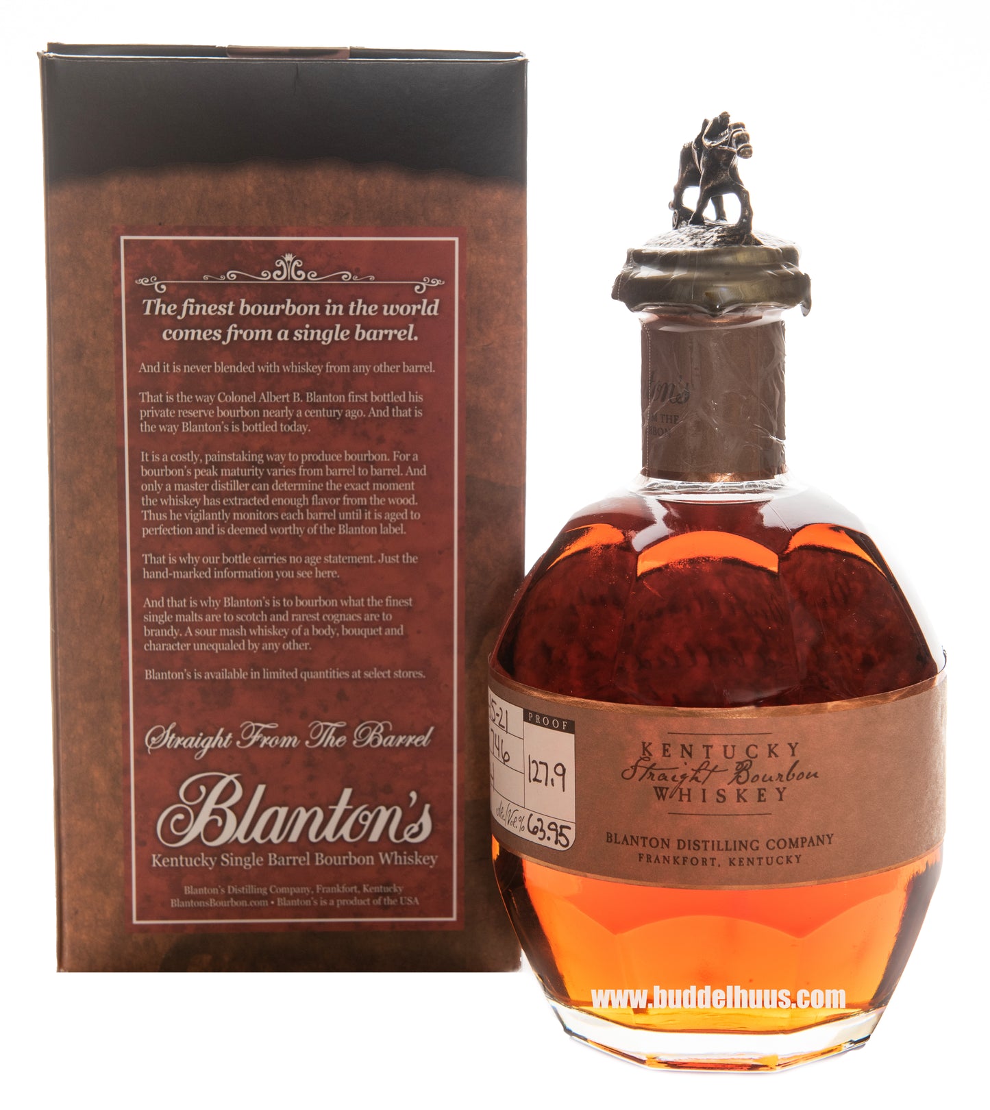 Blanton`s Straight from the Barrel 2021 Cask 746