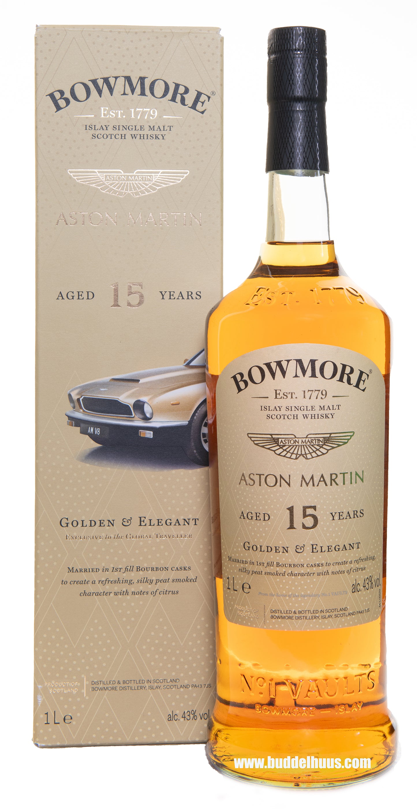 Bowmore 15 yo Golden and Elegant Aston Martin Edition 5
