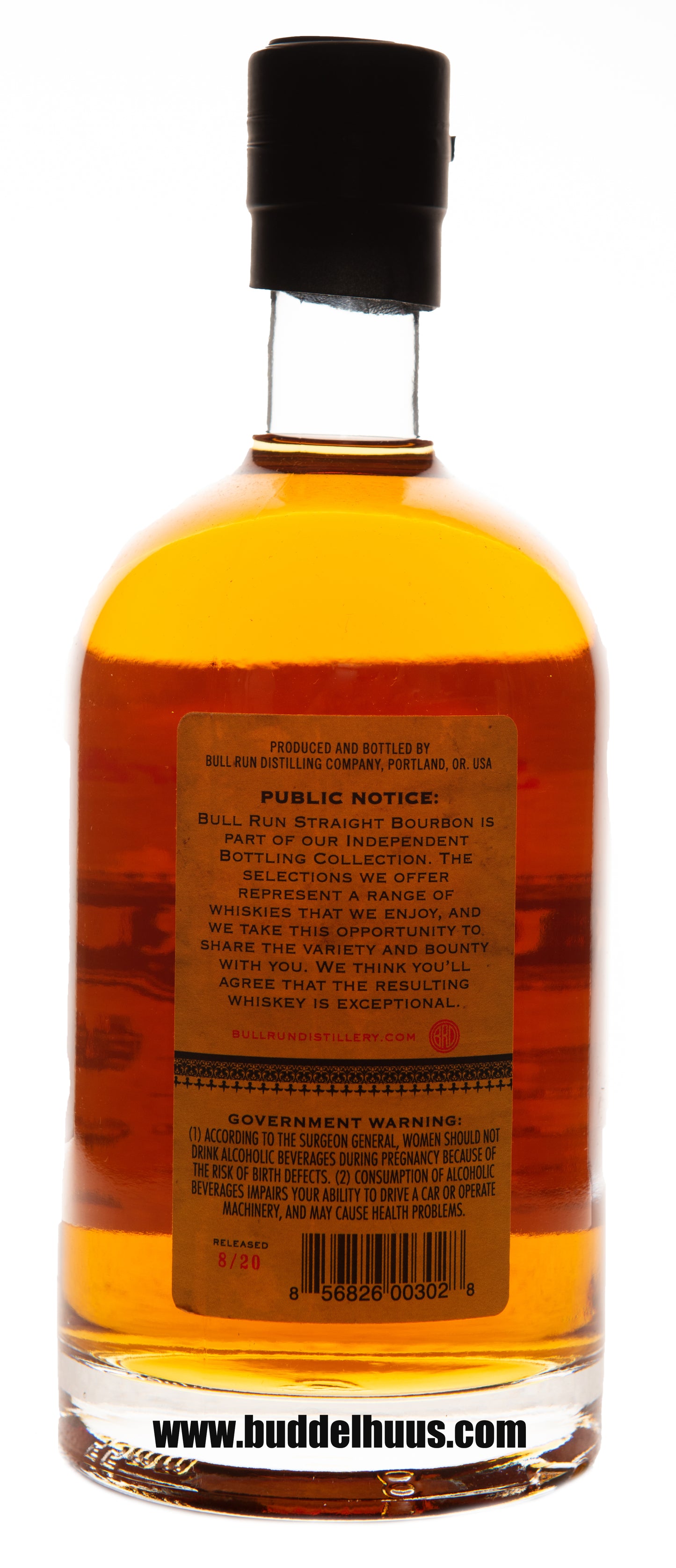 Bull Run Straight Bourbon