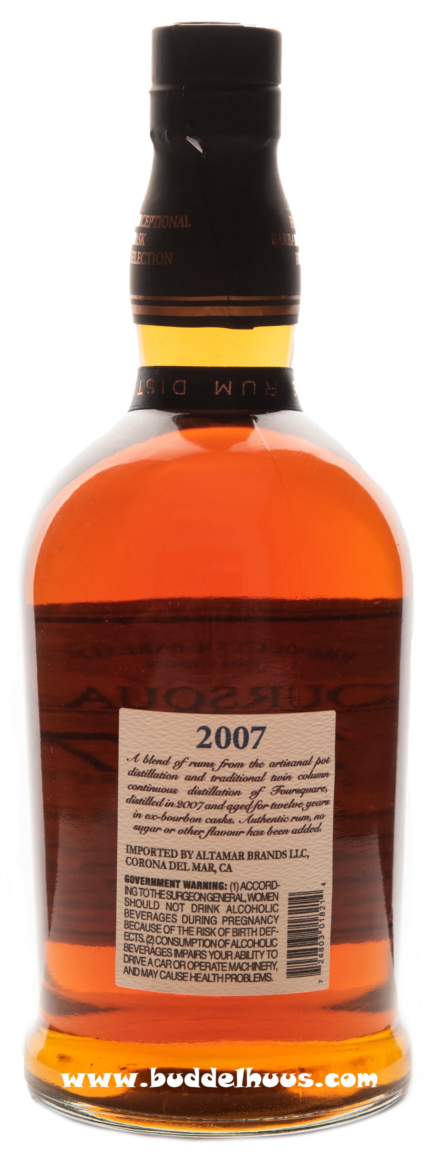 Foursquare 12 yo Vintage 2007