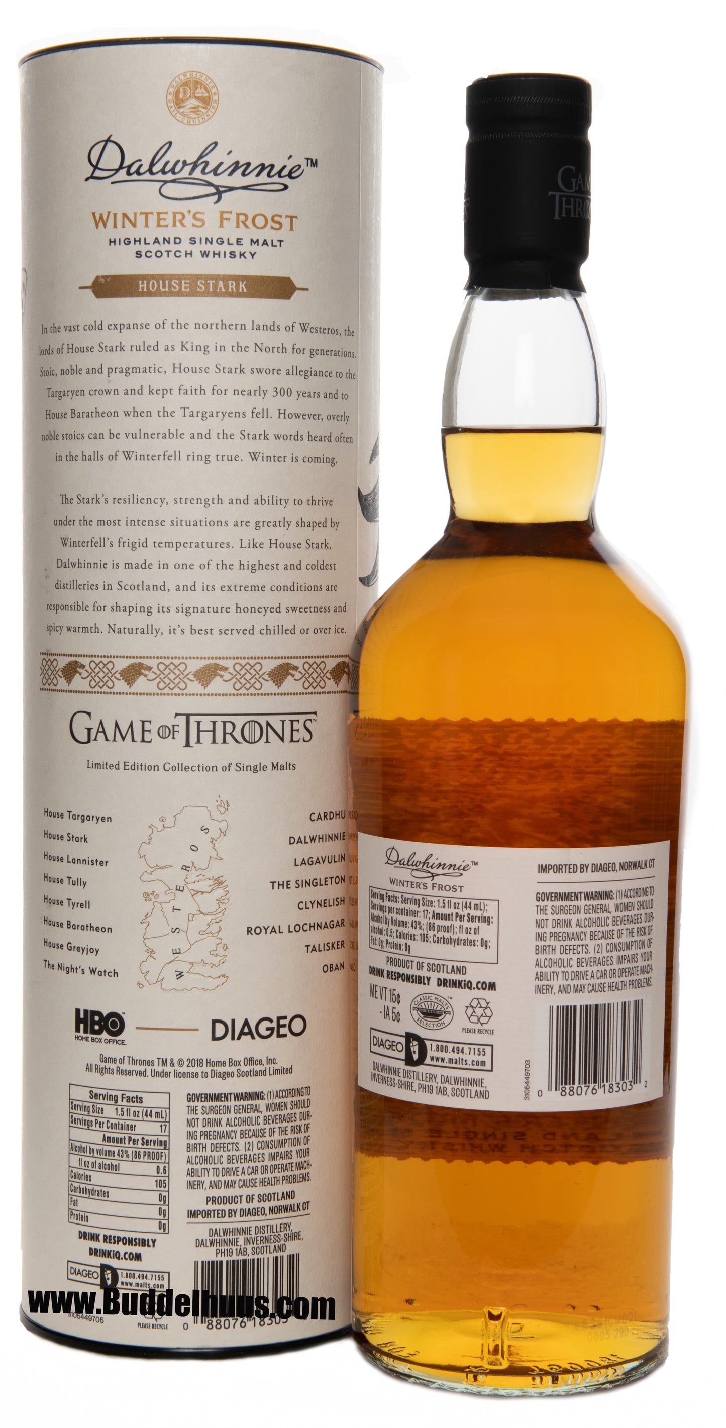 Game of Thrones Dalwhinnie Winter's Frost House Stark