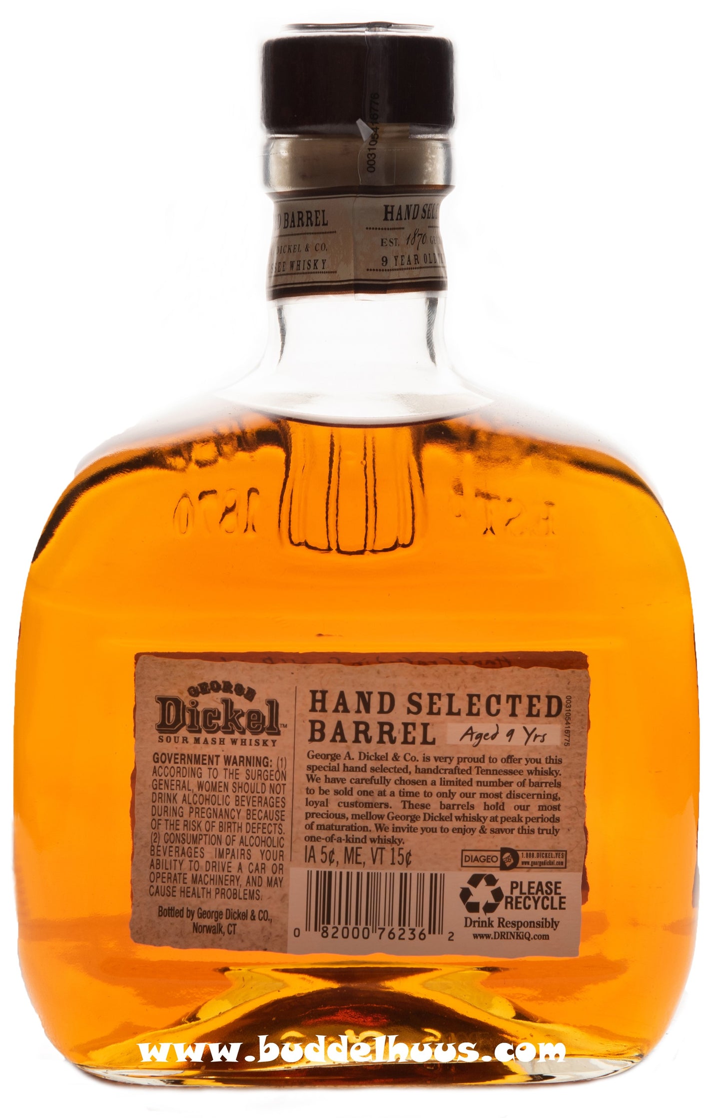 George Dickel 9 yo Hand Selected Barrel
