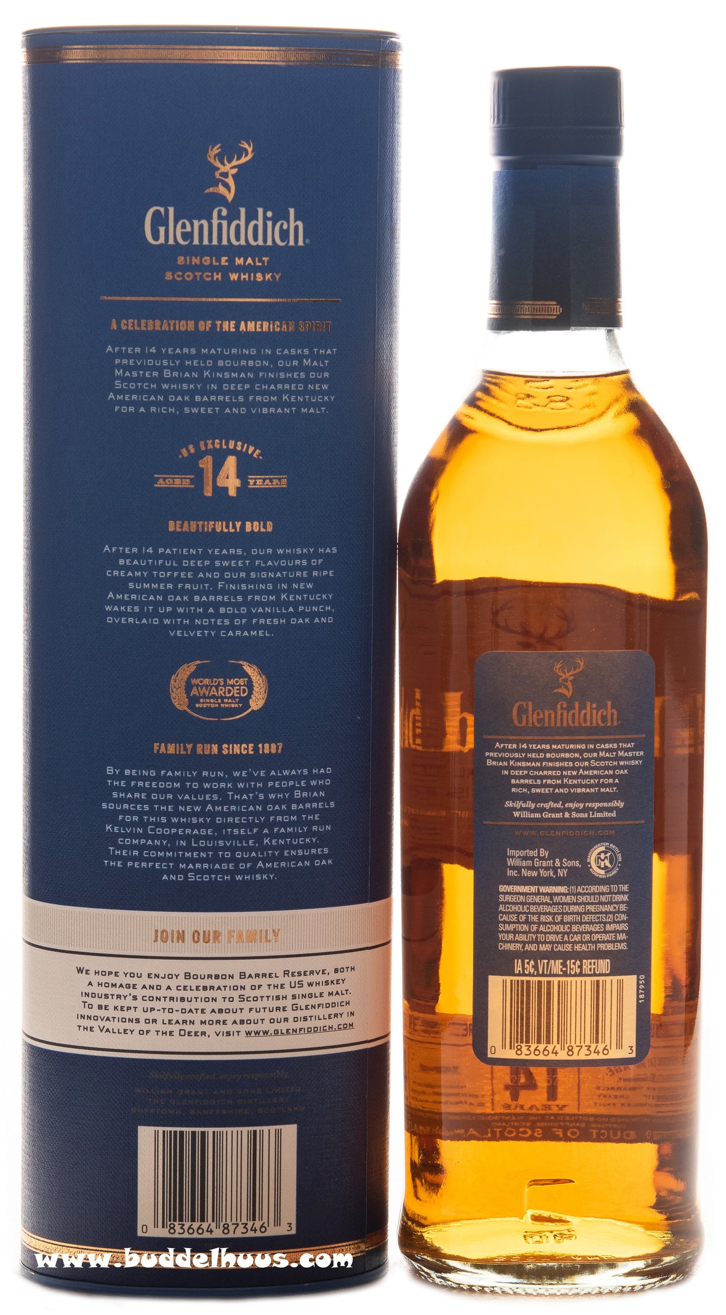 Glenfiddich 14 yo Bourbon Barrel
