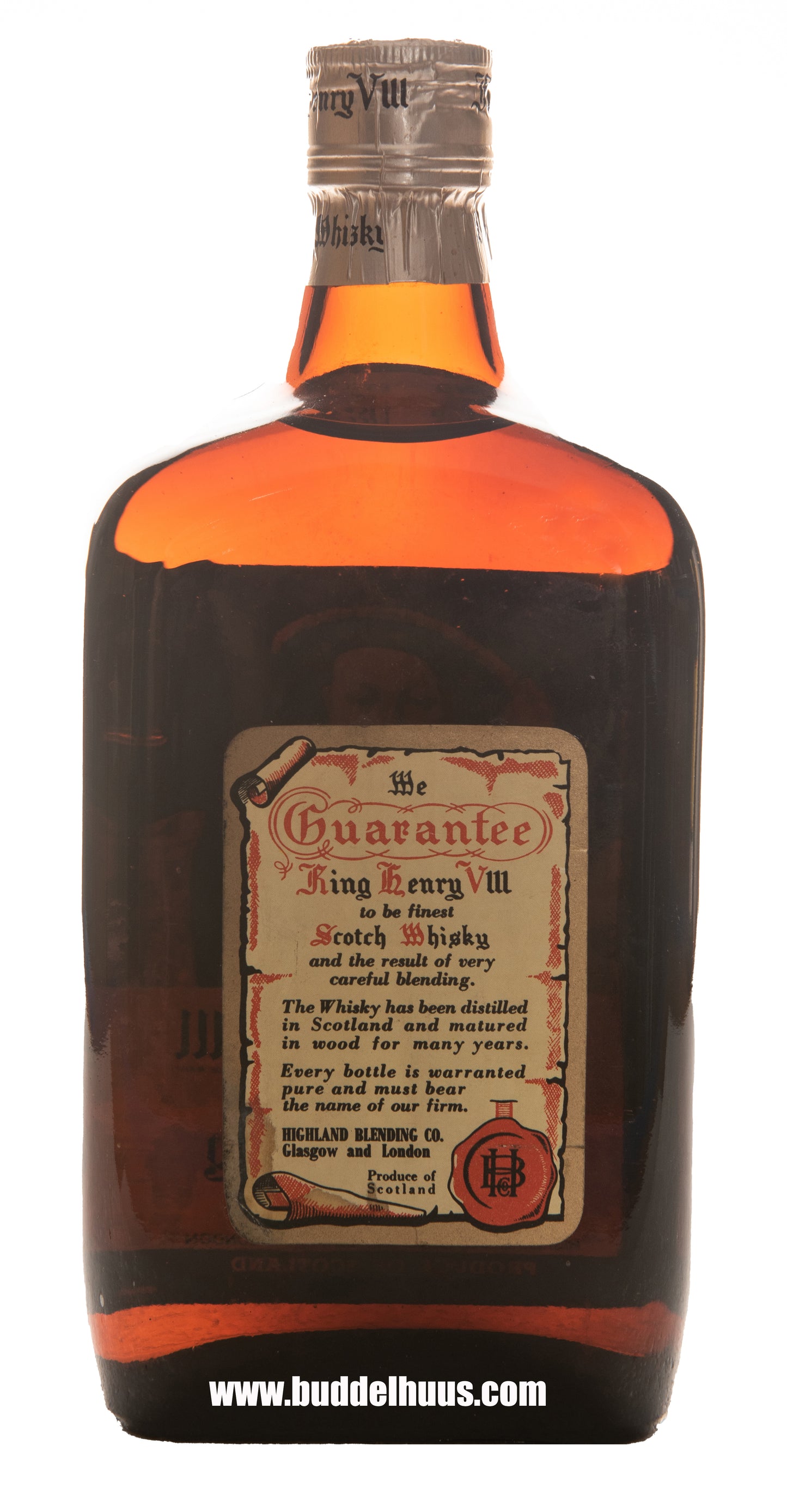 King Henry VIII Scotch Whisky (1960s)