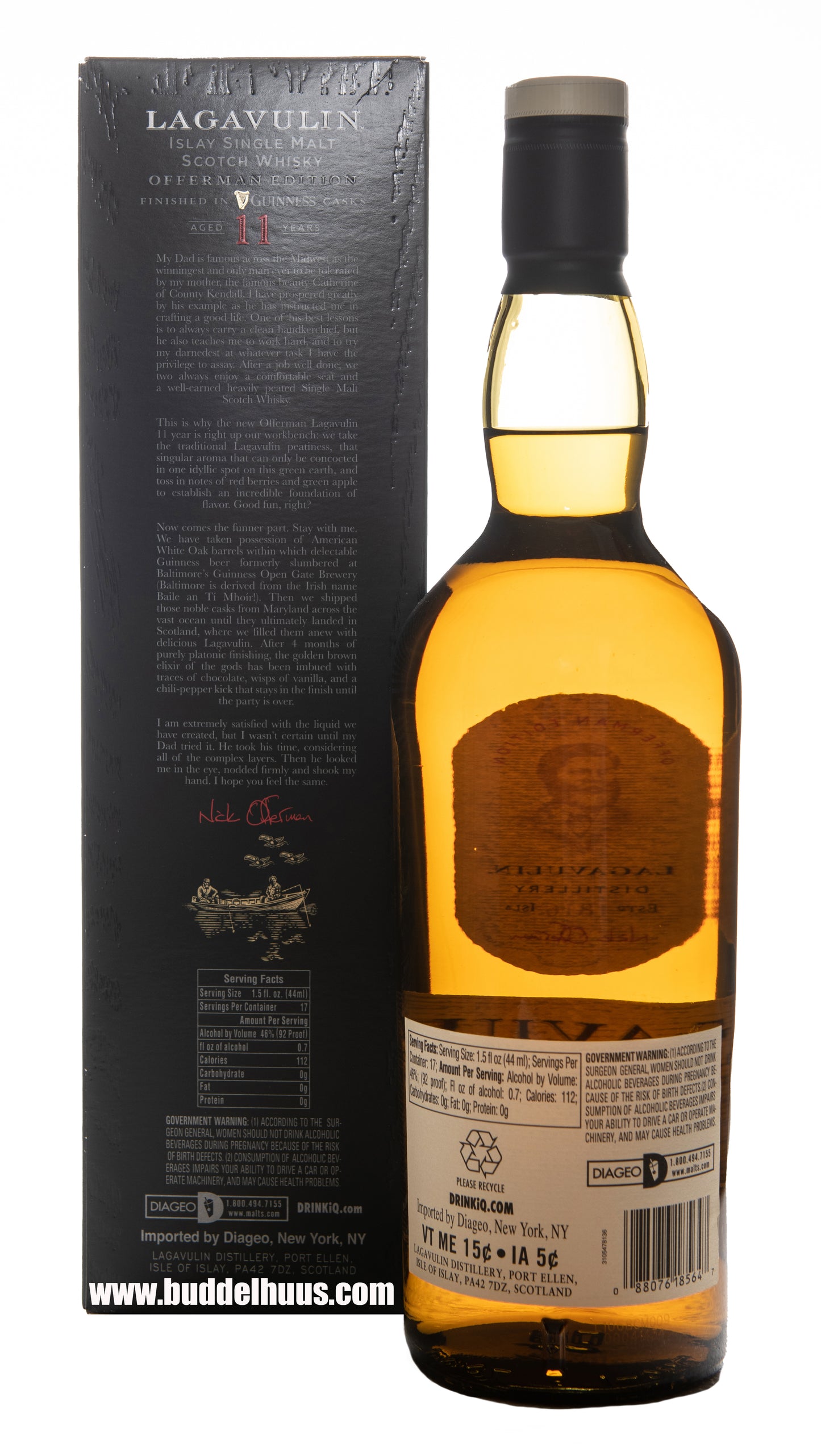 Lagavulin 11 yo Nick Offerman Edition Guinness Cask