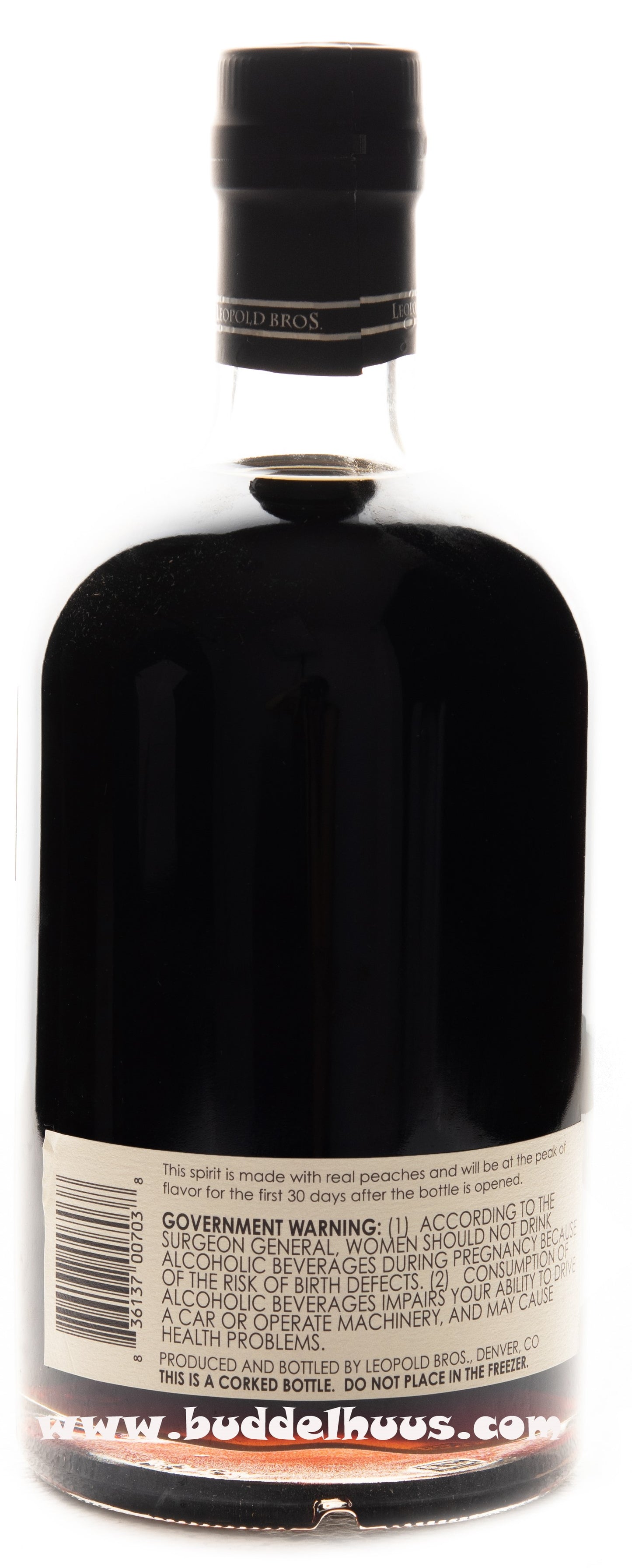Leopold Bros Rocky Mountain Peach Whiskey