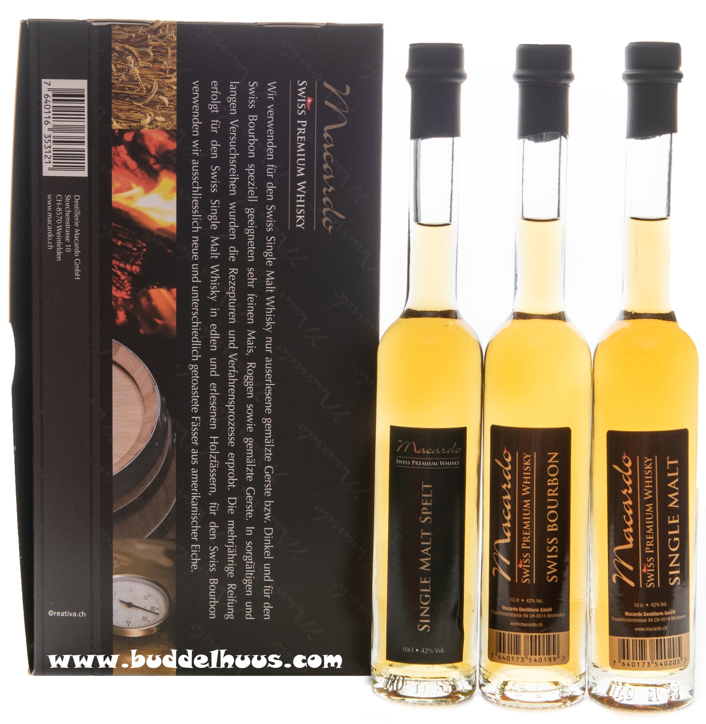Macardo Geschenkbox 3 x 0.10 lt