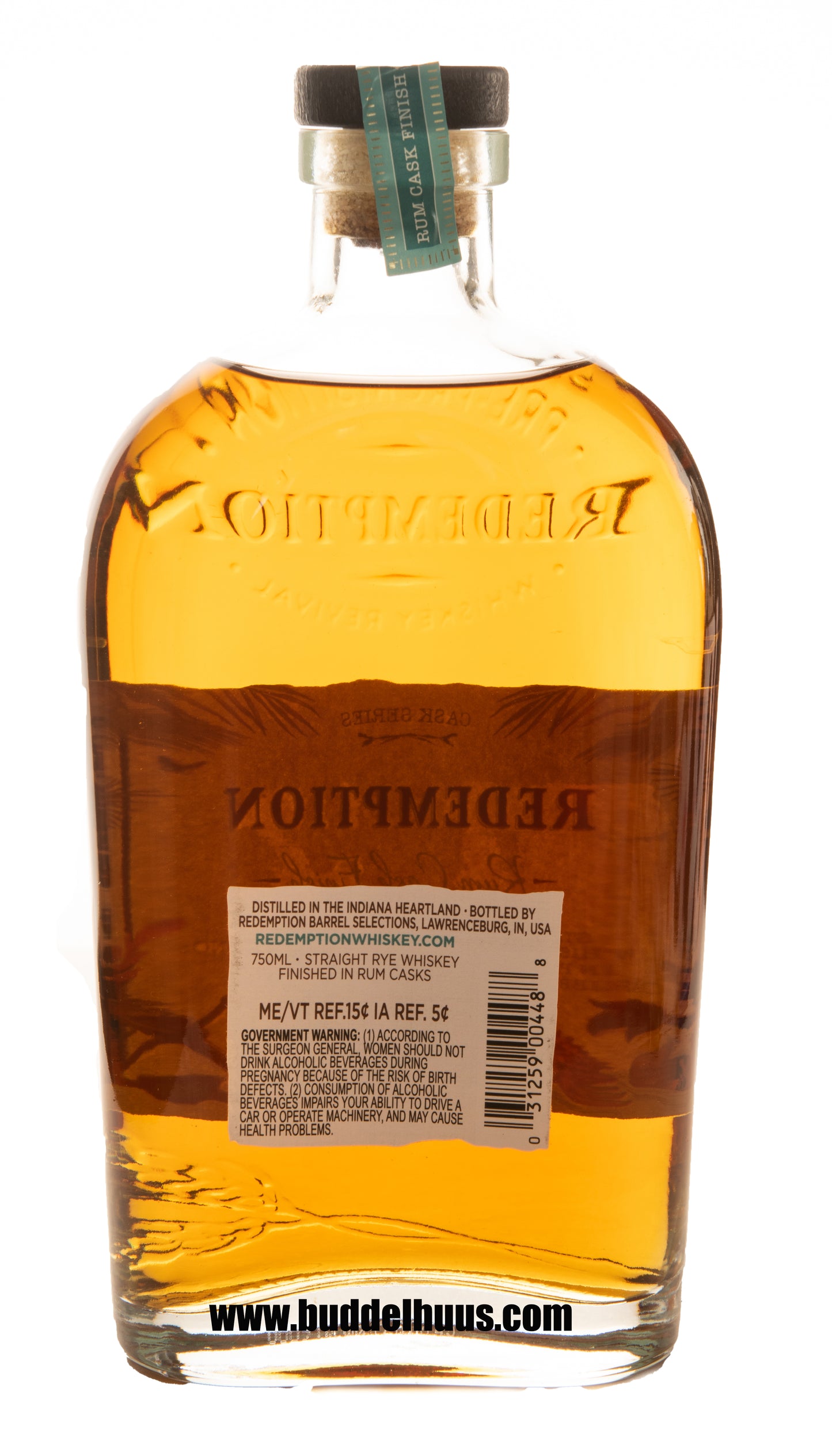 Redemption Rye Rum Cask Batch 2