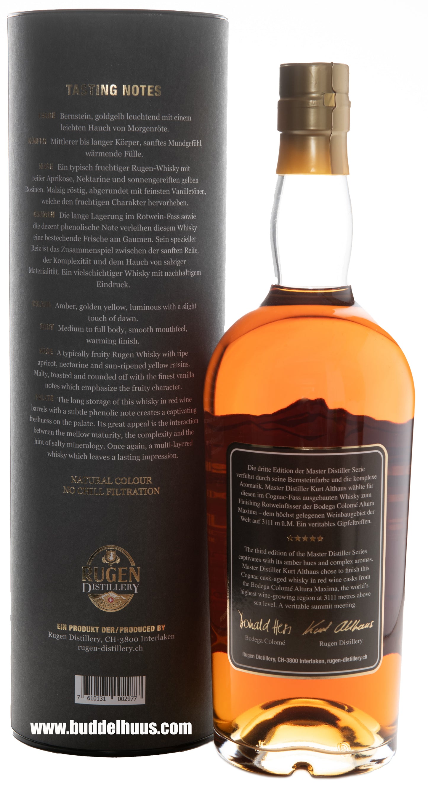 Swiss Mountain 8 yo Master Distiller III