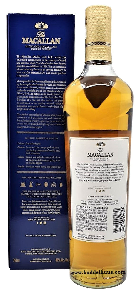The MacAllan Gold Double Cask