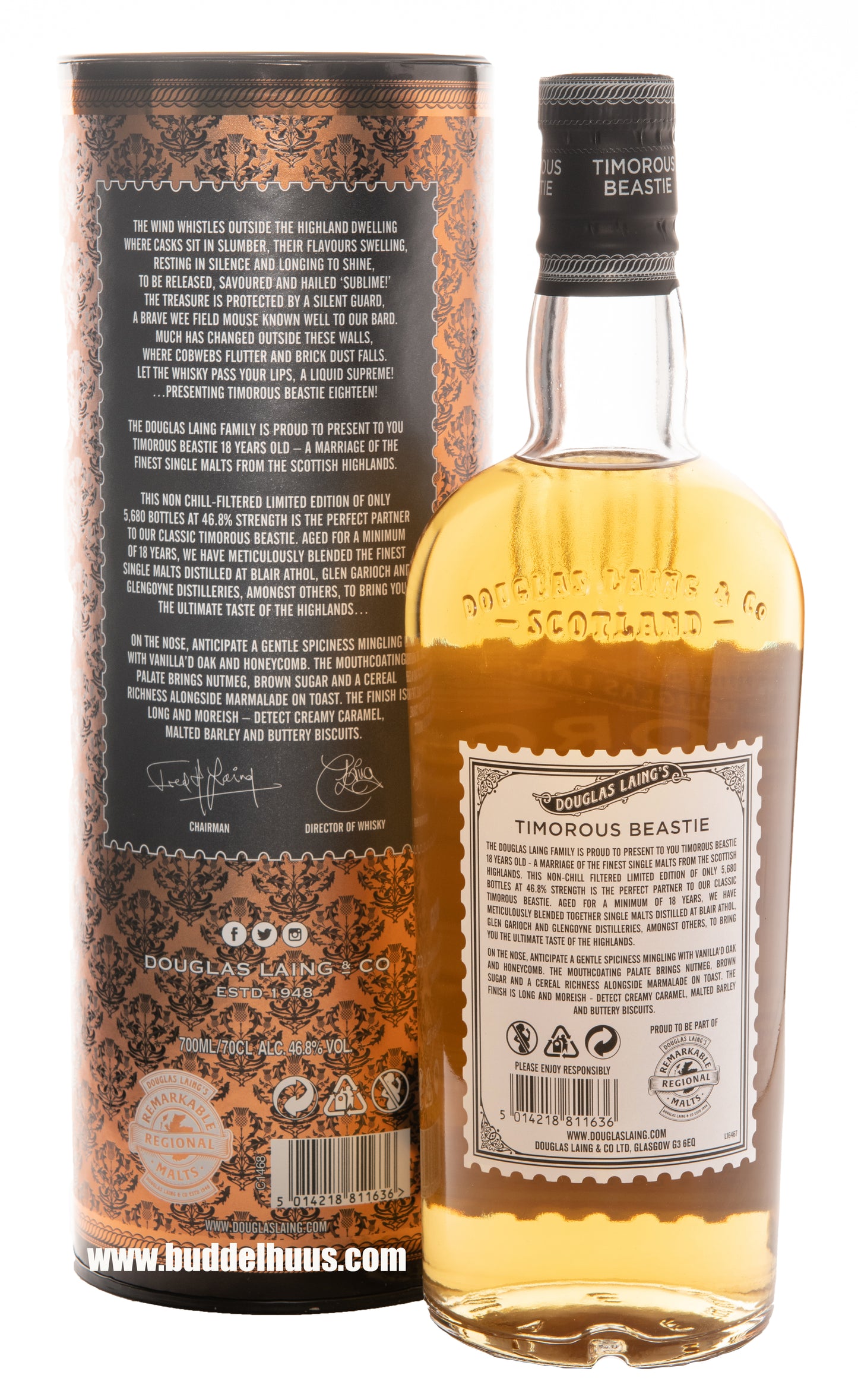 Timorous Beastie 18 yo