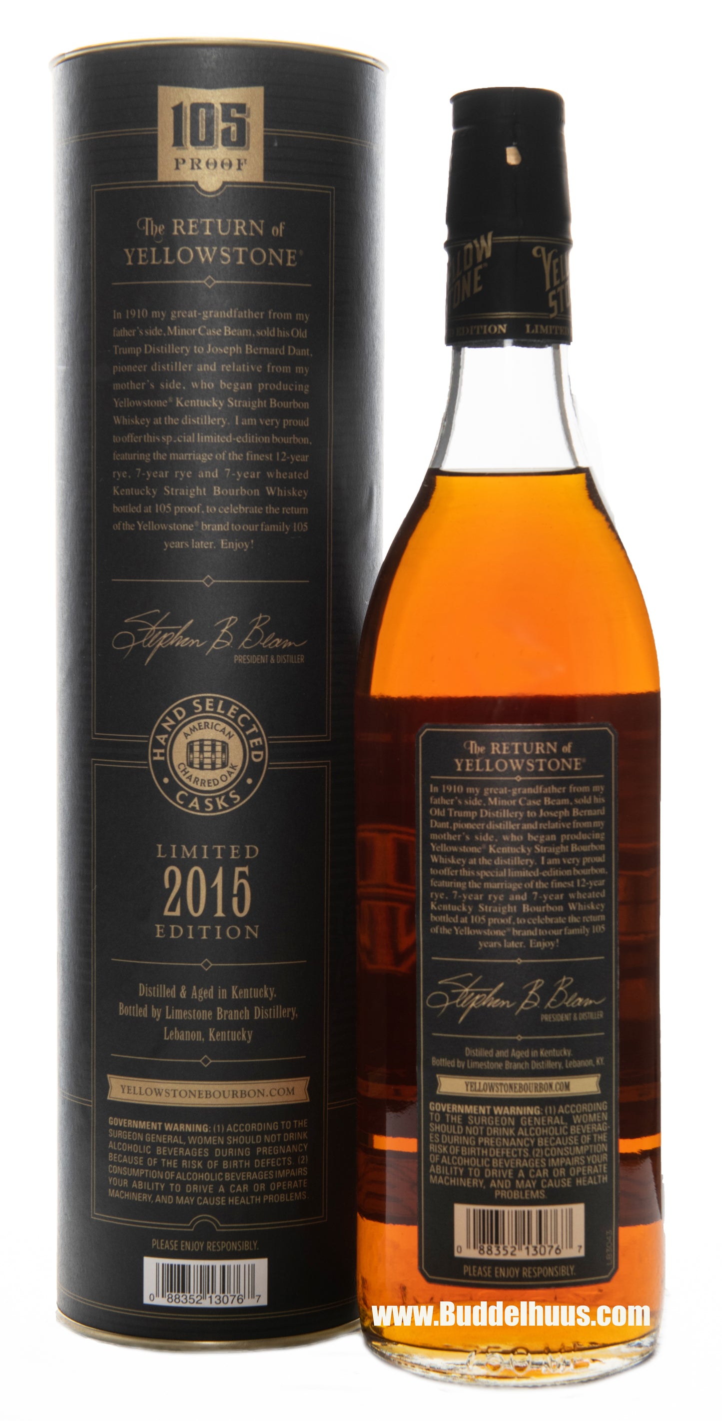 Yellowstone 7 yo ltd Edition 2015