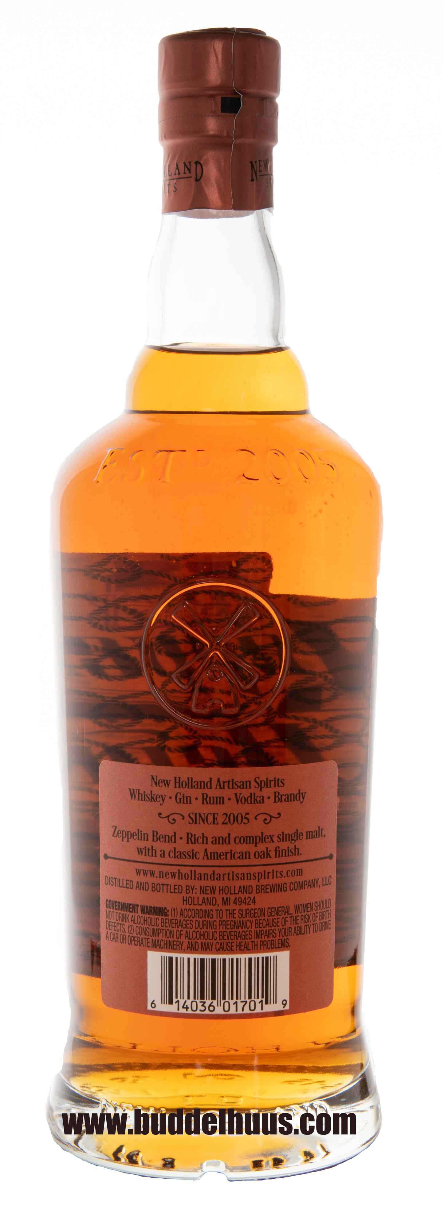 New Holland Beer Barrel Zeppelin Bend American Single Malt