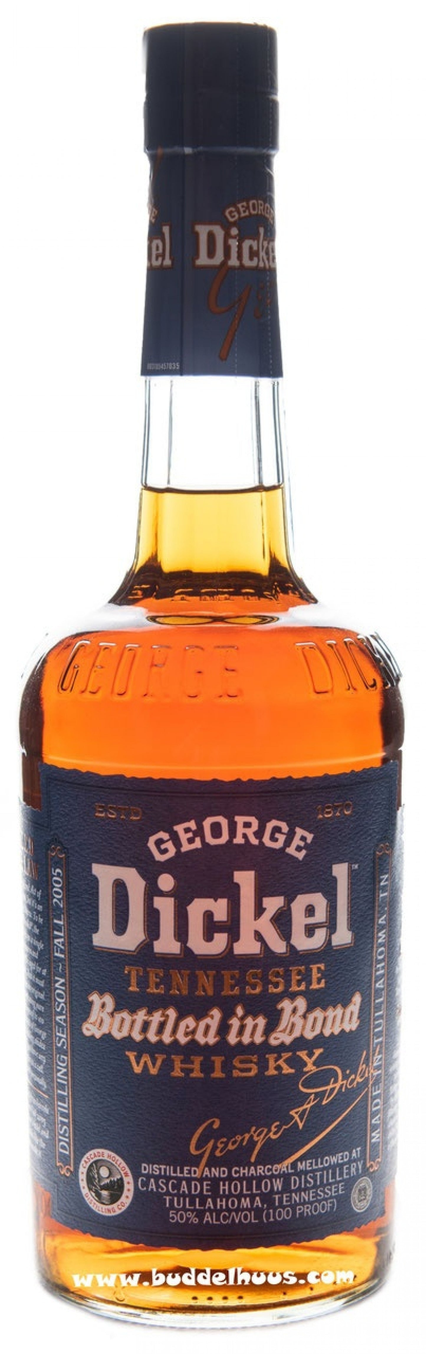 George Dickel 13 yo Bottled in Bond 2019