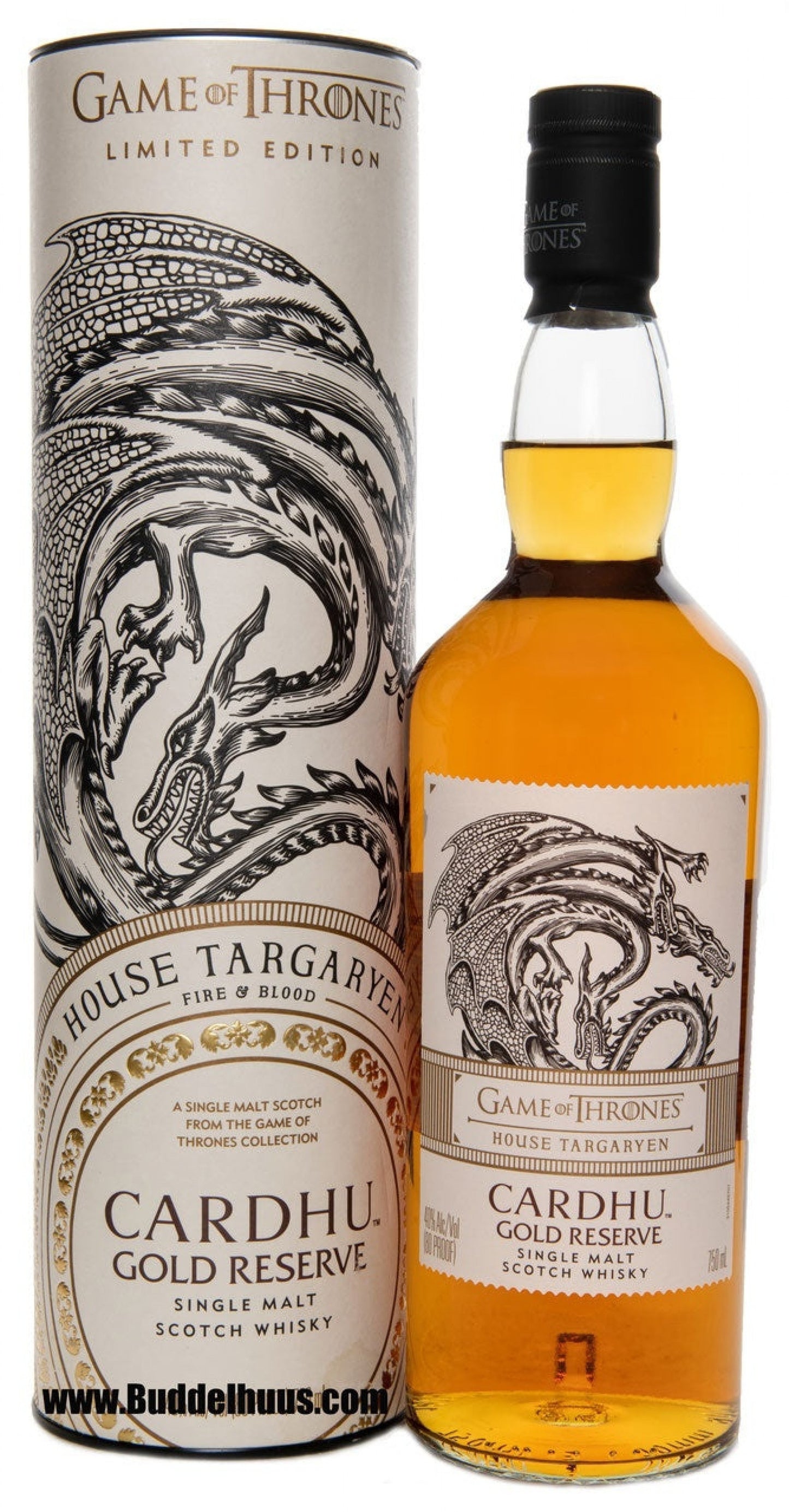 Game of Thrones Cardhu Gold Reserve House Targaryen