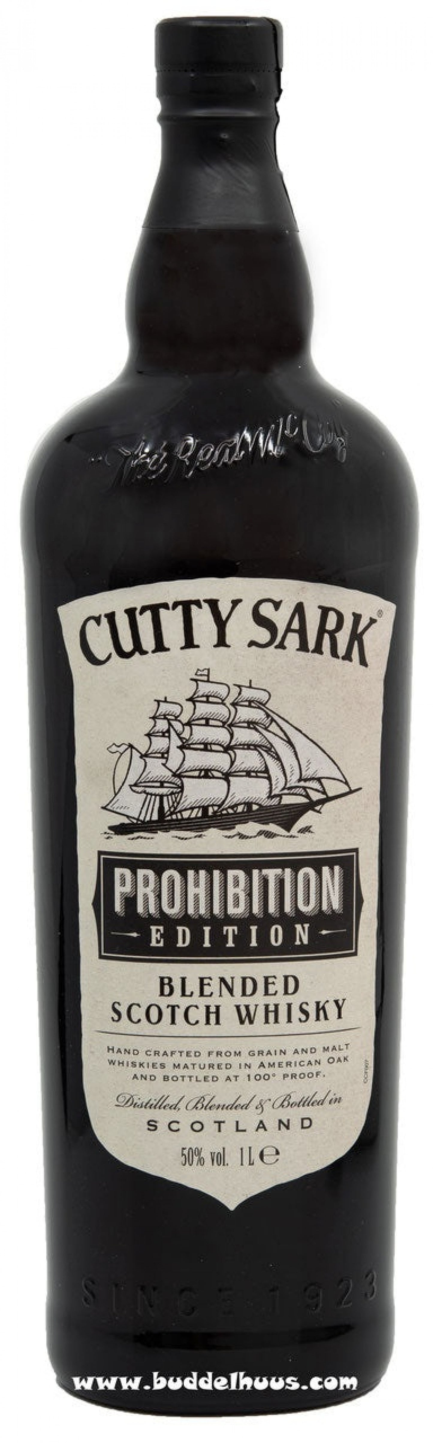 Cutty Sark Prohibition Edition