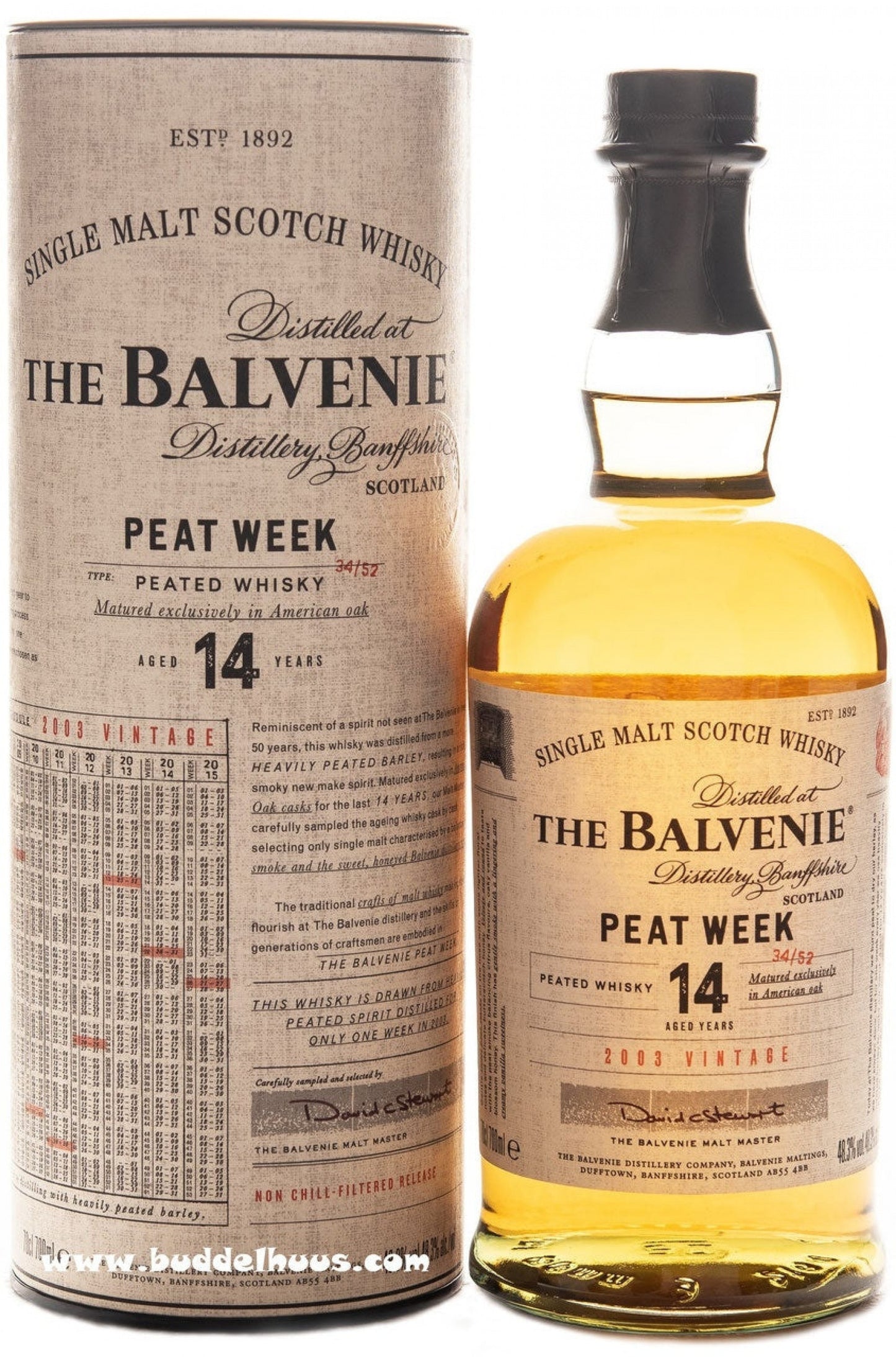 The Balvenie 14 yo Peat Week 2003