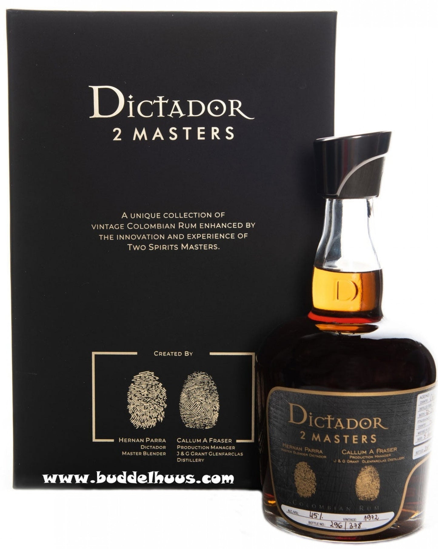 Dictador Two Masters Glenfarclas 1972