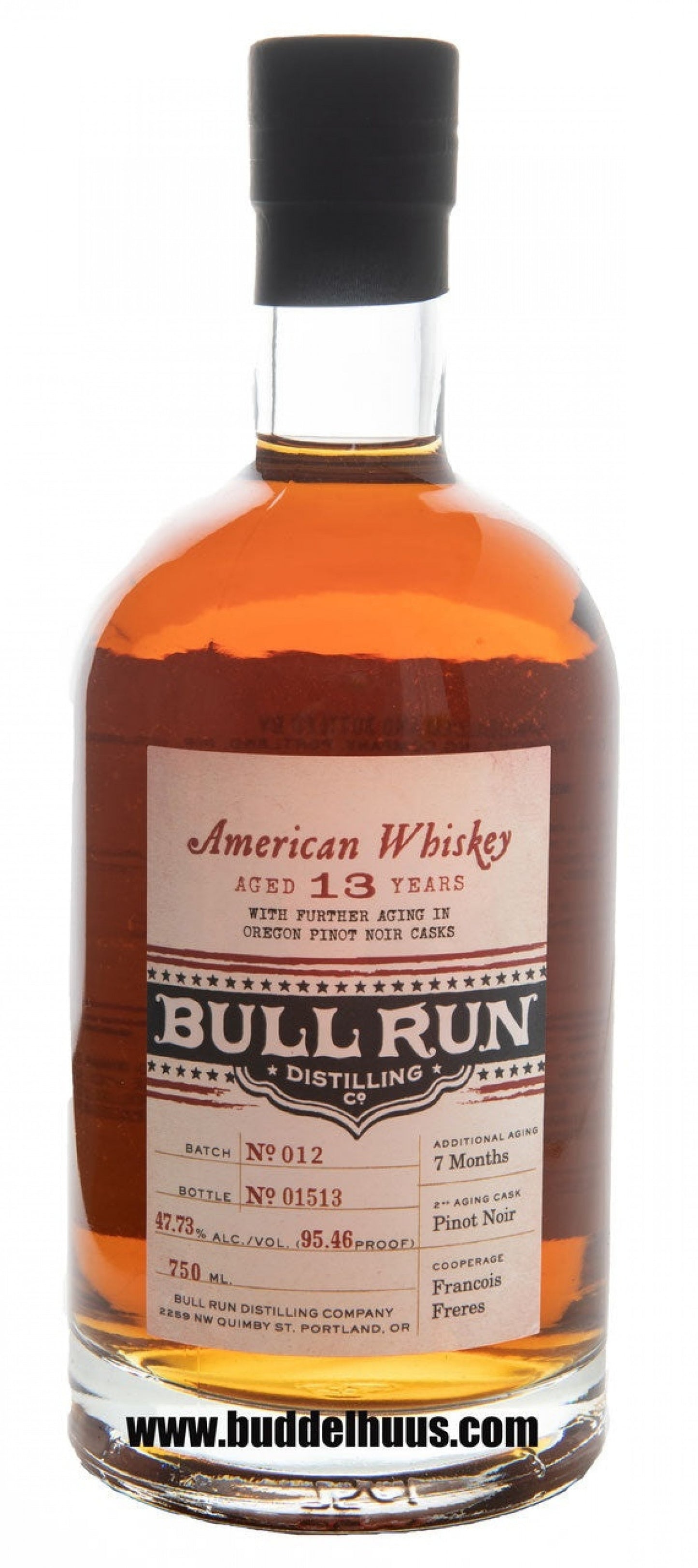 Bull Run 13 yo Pinot Noir Cask
