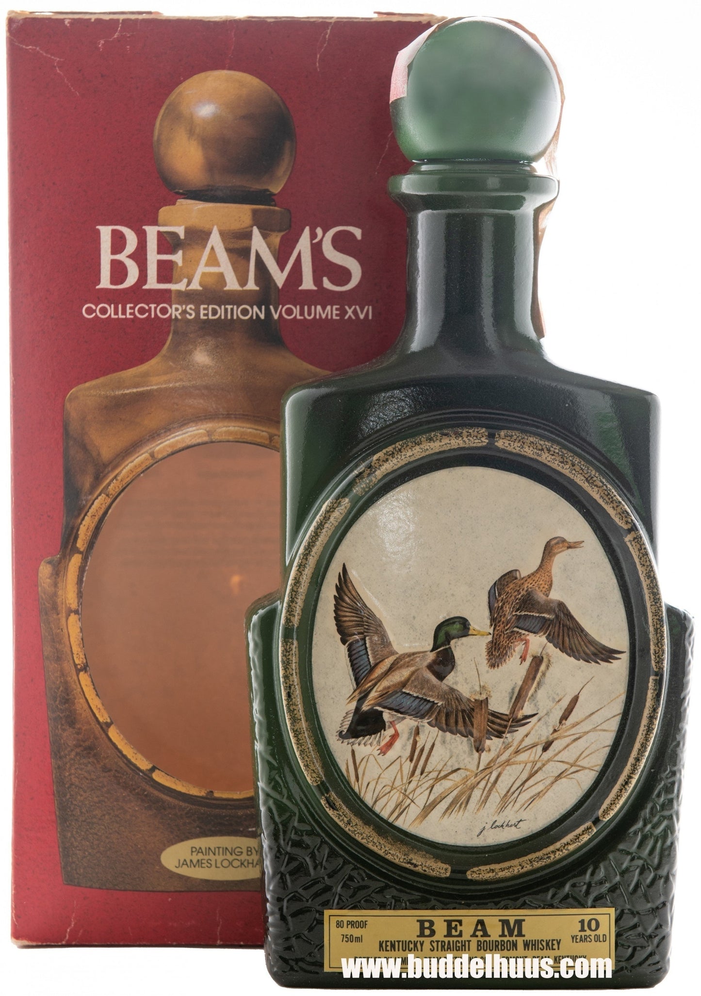 Jim Beam 10 yo Mallard Decanter (1980)