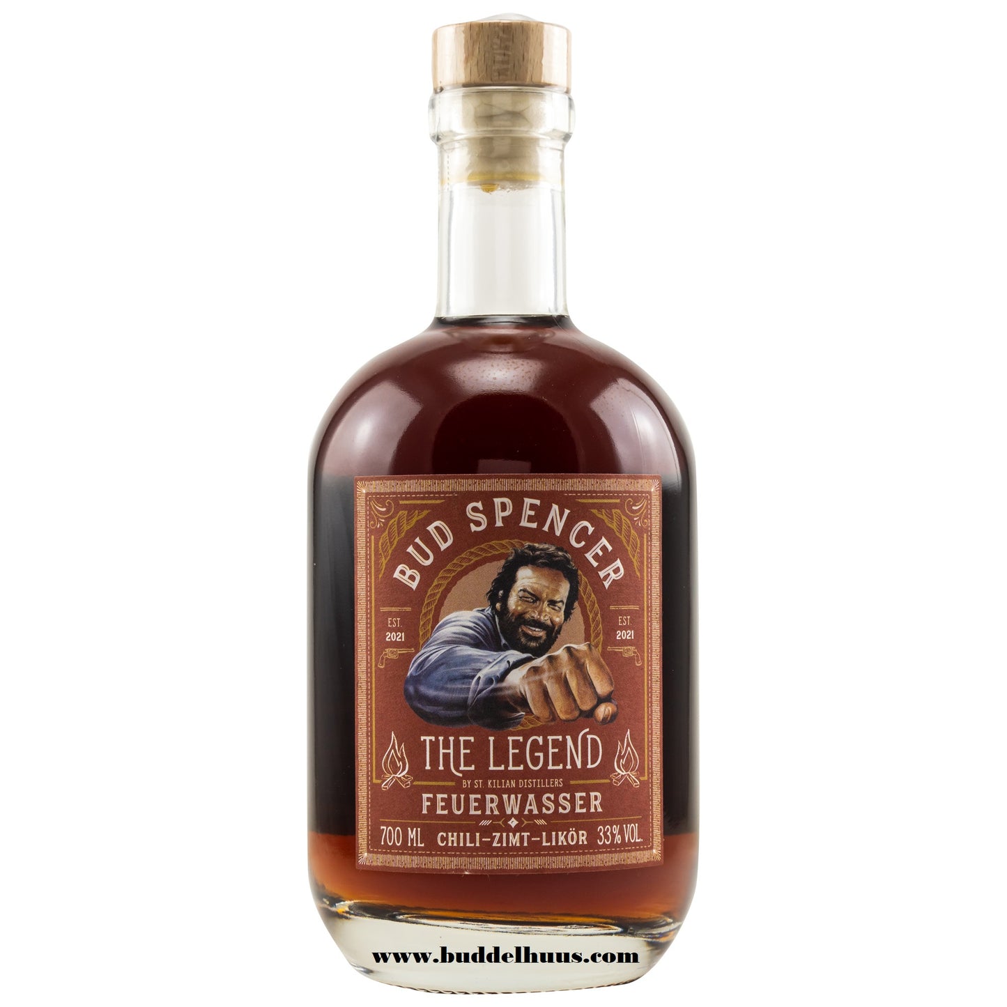 Bud Spencer The Legend Feuerwasser Chili Zimt Likör
