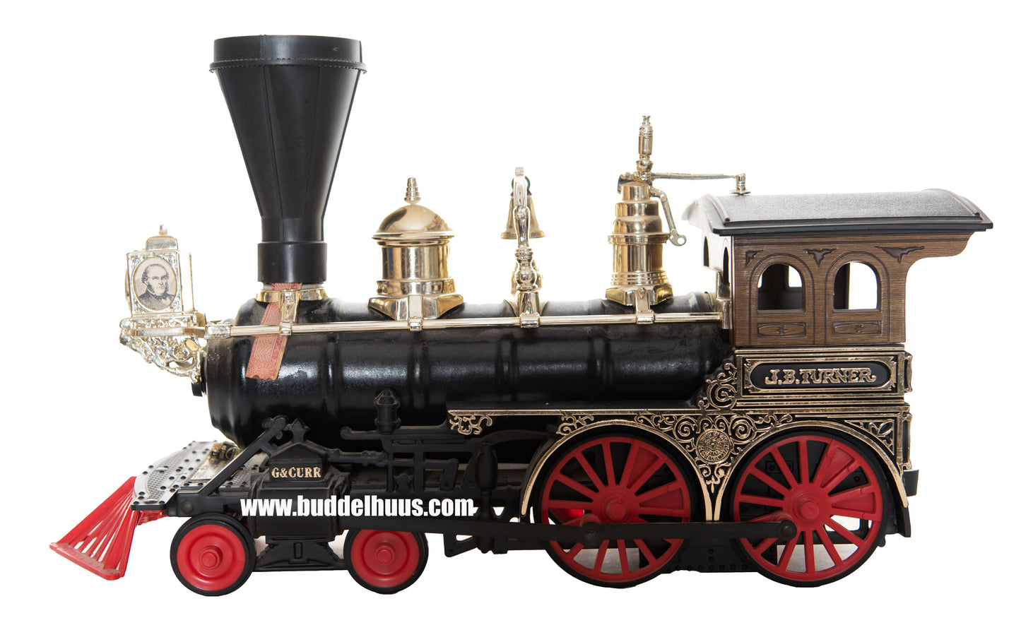 Jim Beam 100 Month Old Train J.B. Turner Locomotive Regal Decanter (1982)