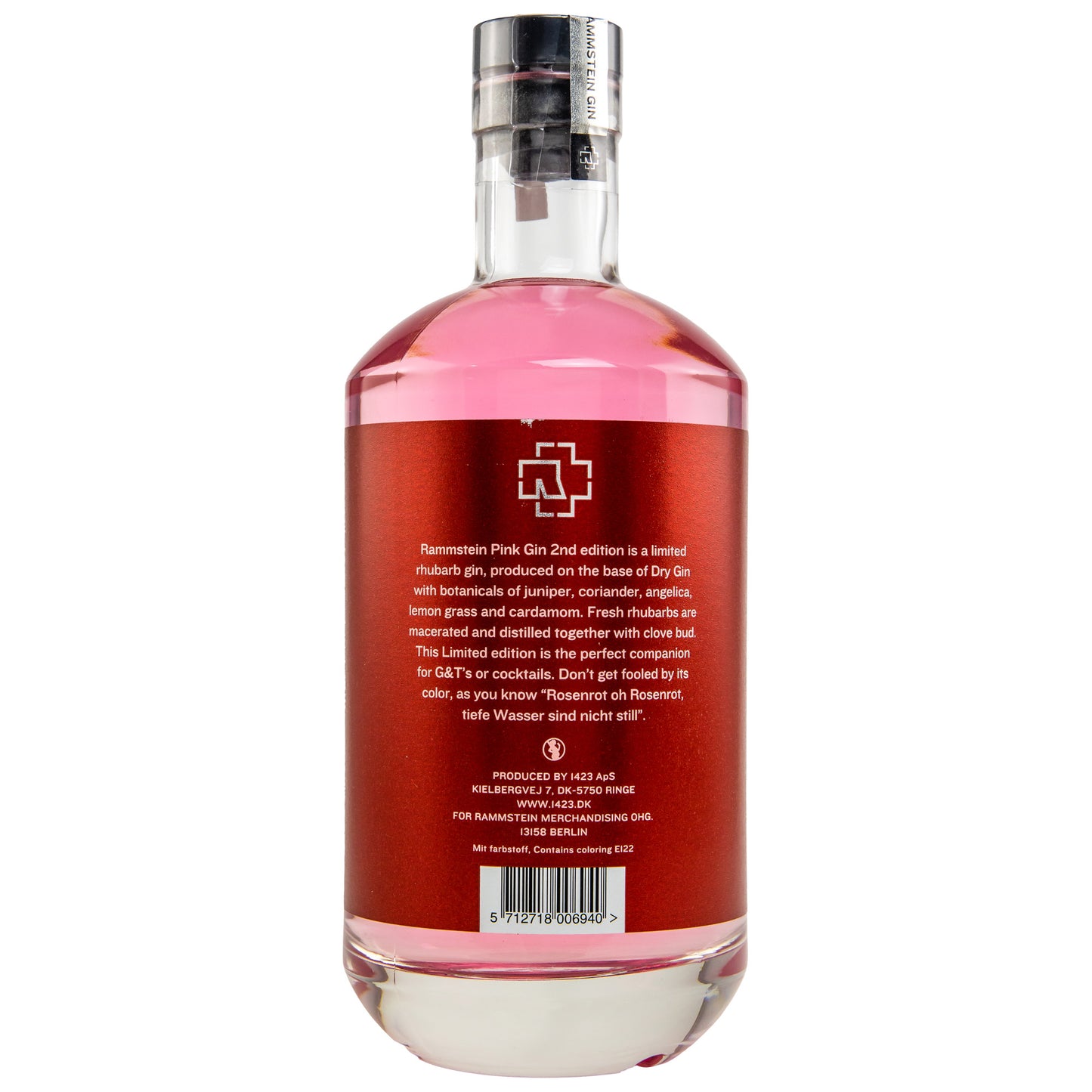 Rammstein Pink Gin 2nd limited Edition
