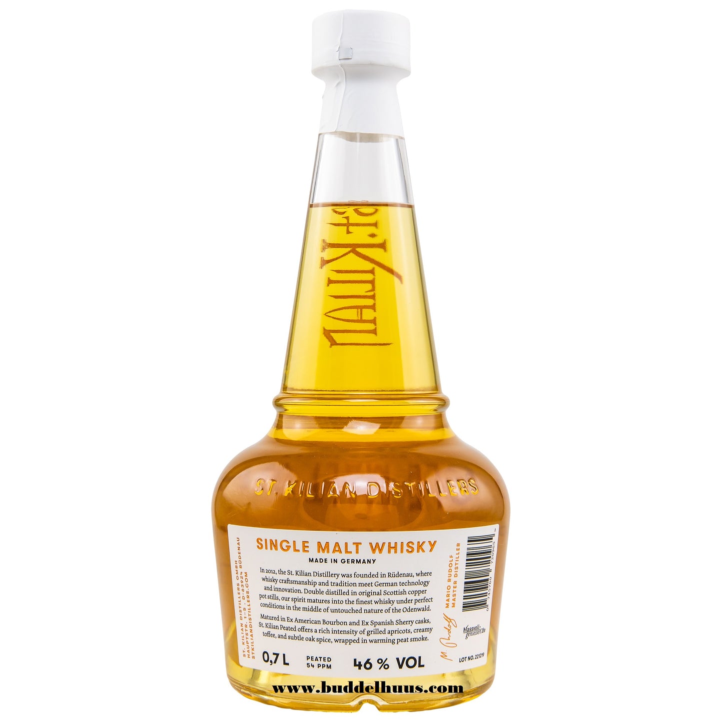 St. Kilian Peated rich & smoky