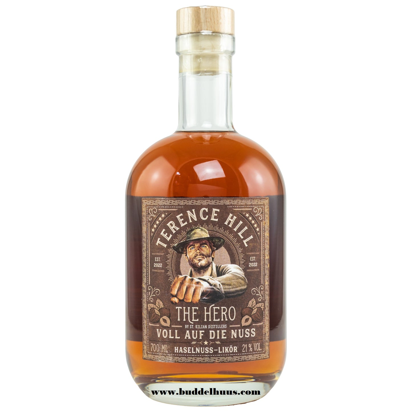Terence Hill The Hero Voll auf die Nuss Haselnusslikör