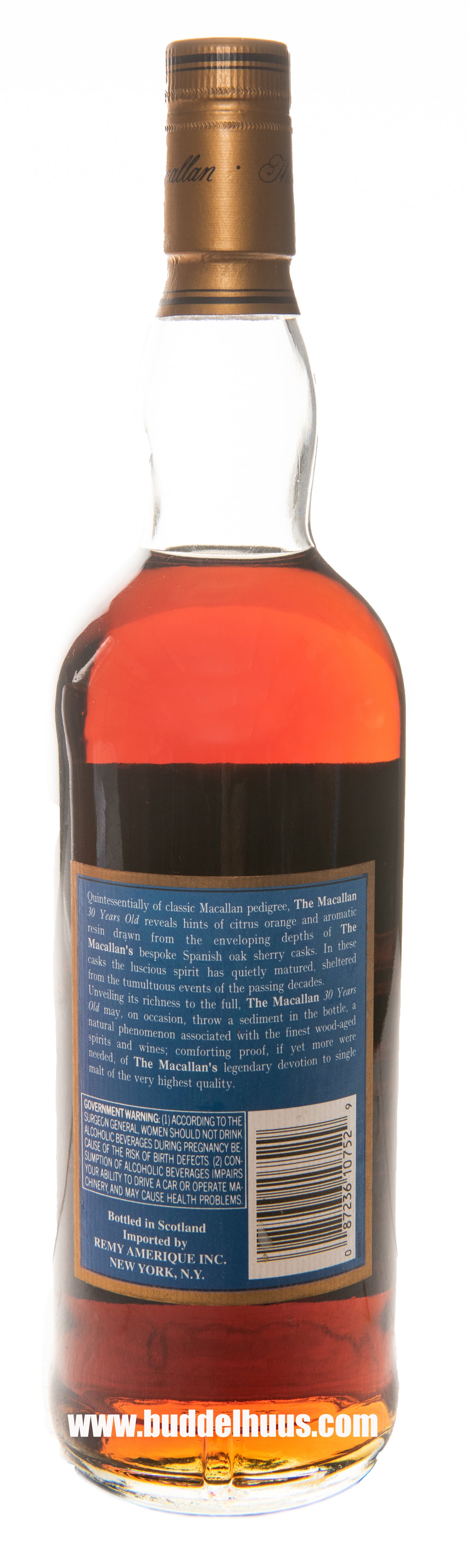 The MacAllan 30 yo Blue Label Sherry Oak