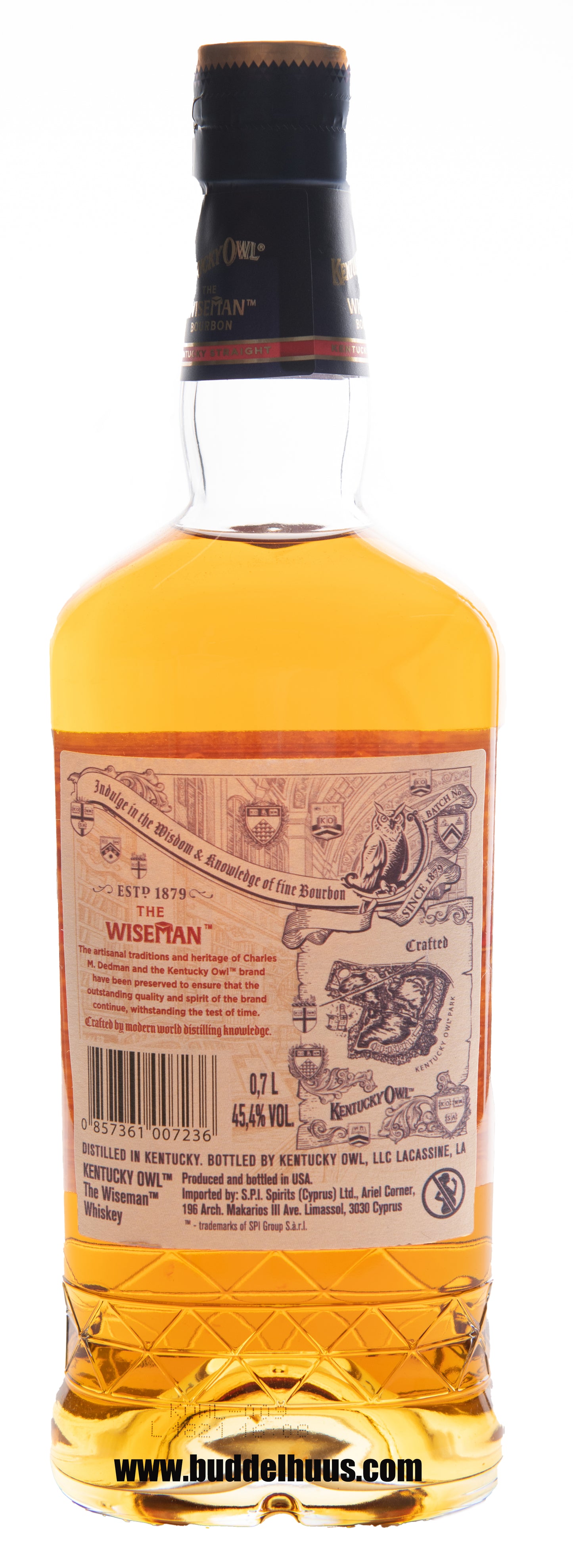 Kentucky Owl Wiseman`s Bourbon Whiskey