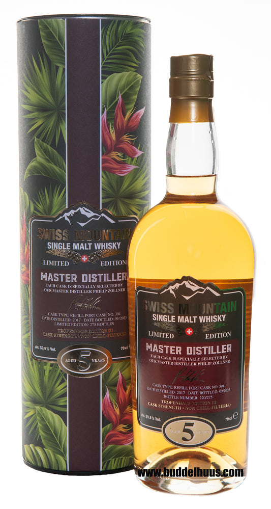 Swiss Mountain Master Distiller 5 anni Tropenhaus Edizione III