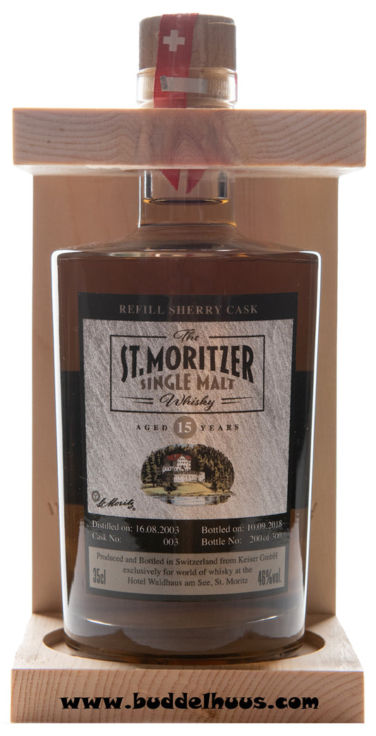 St Moritzer Single Malt 15 yo (2003 - 2018)