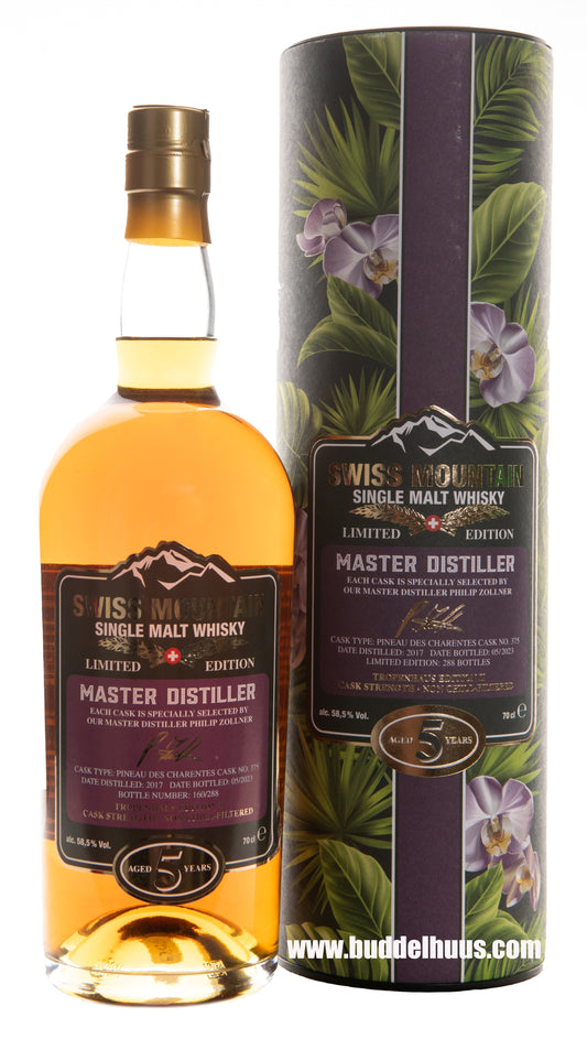 Swiss Mountain 5 anni Master Distiller Tropenhaus Edizione II