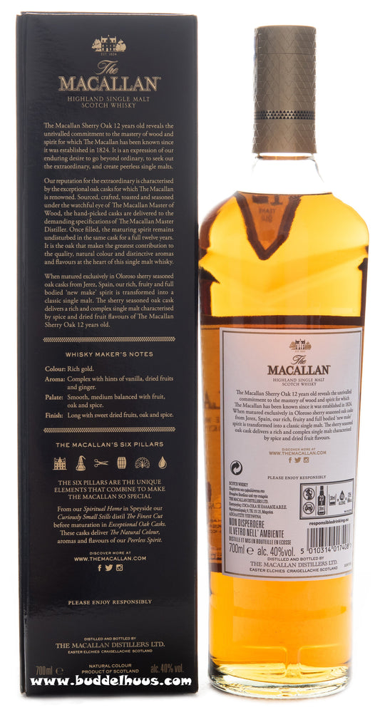 The MacAllan 12 yo Sherry Cask