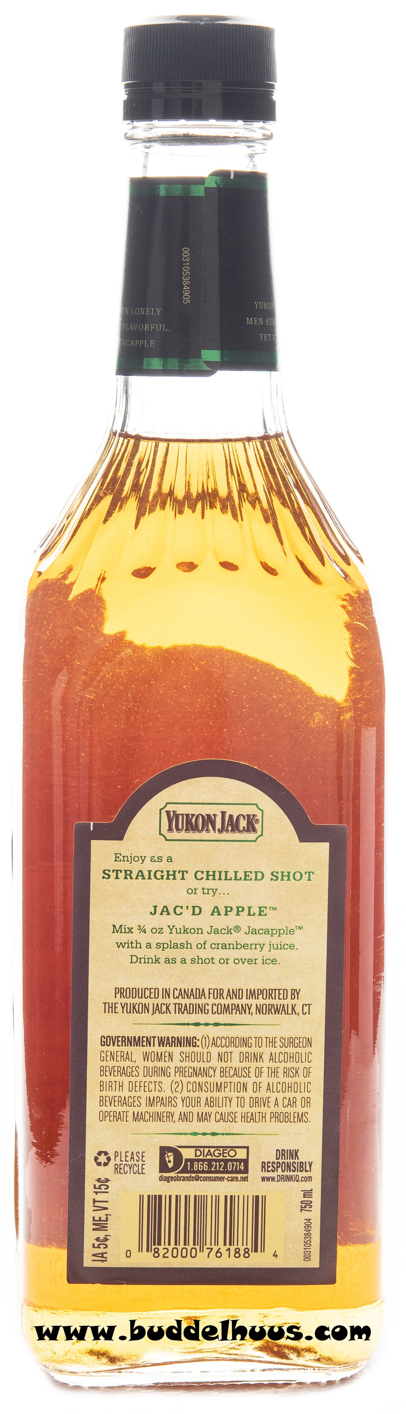 Yukon Jack Jacapple Buddelhuus Spirituosen