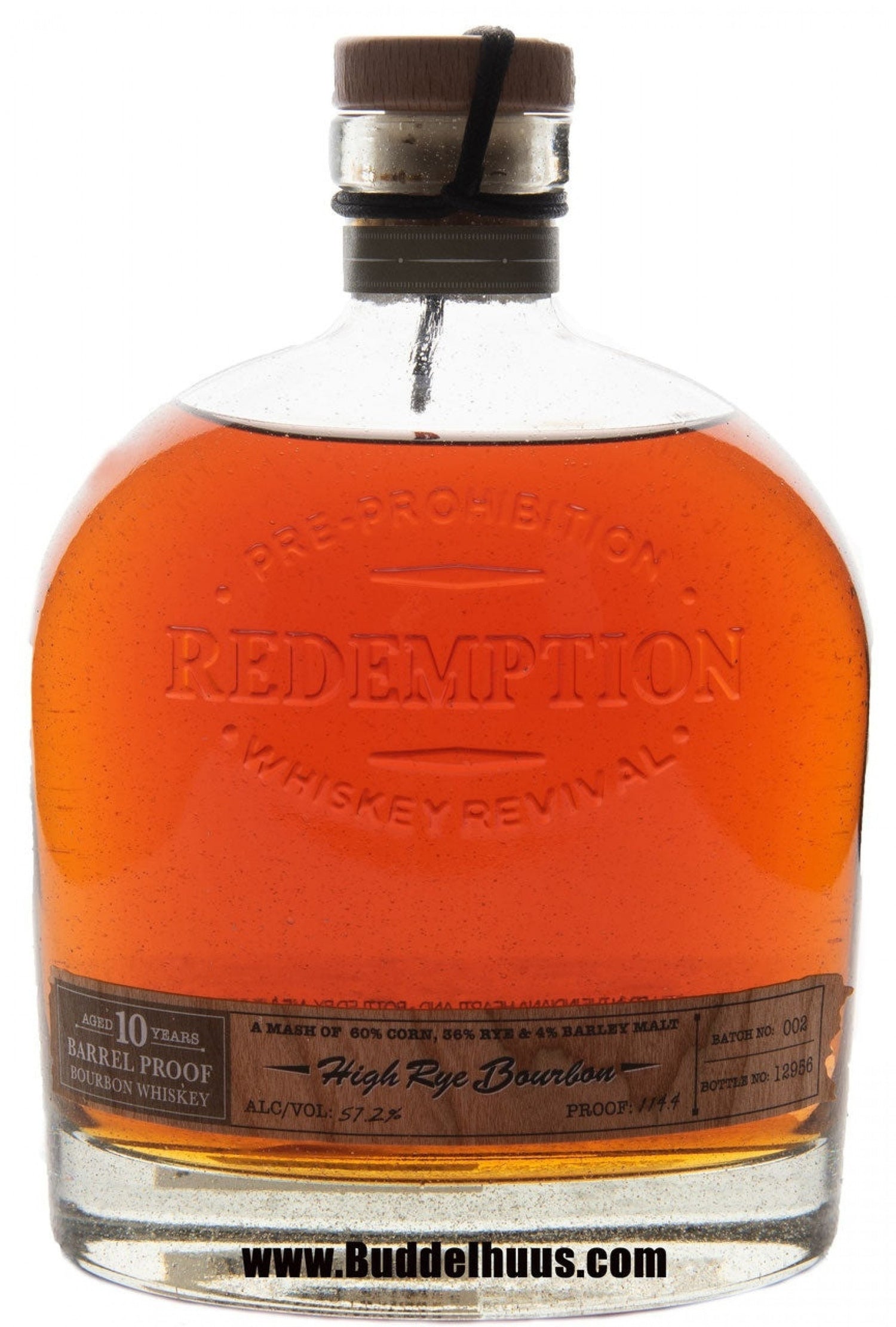 Redemption 10 yo High Rye Bourbon Barrel Proof