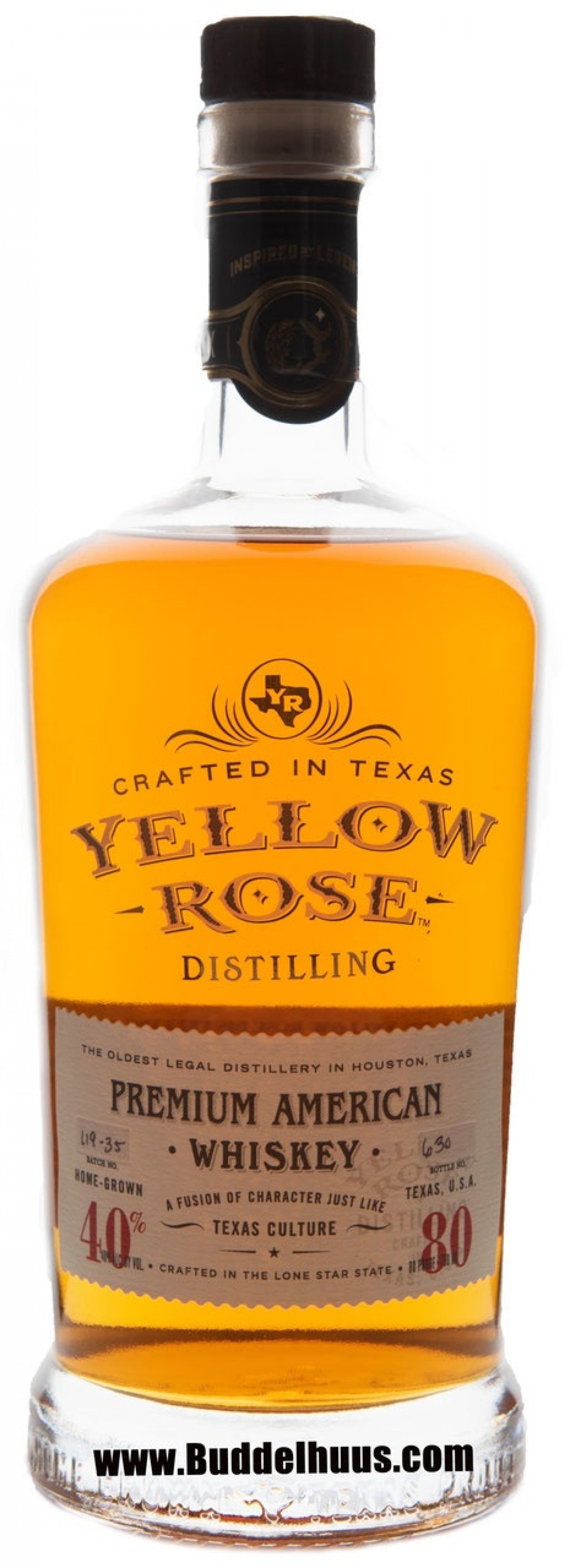 Yellow Rose American Whiskey Buddelhuus Spirituosen