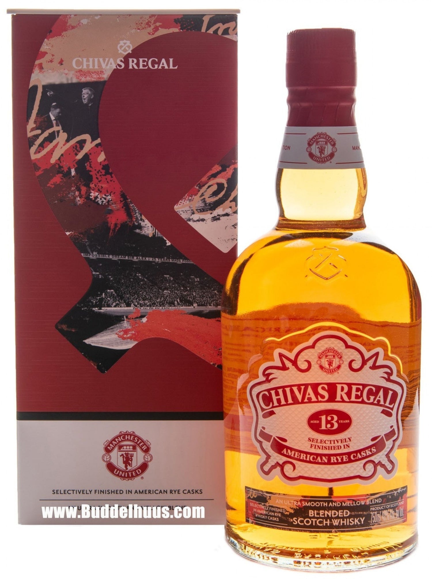 Chivas Regal 13 yo Manchester United Special Release