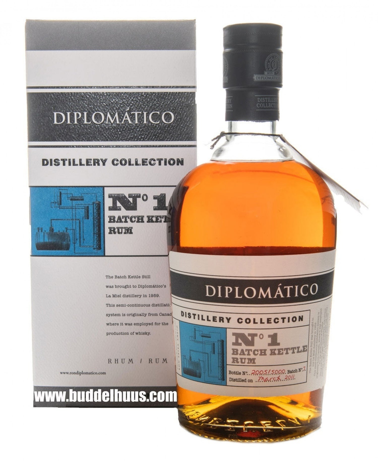 Diplomatico Distillery Collection No 1 Batch Kettle