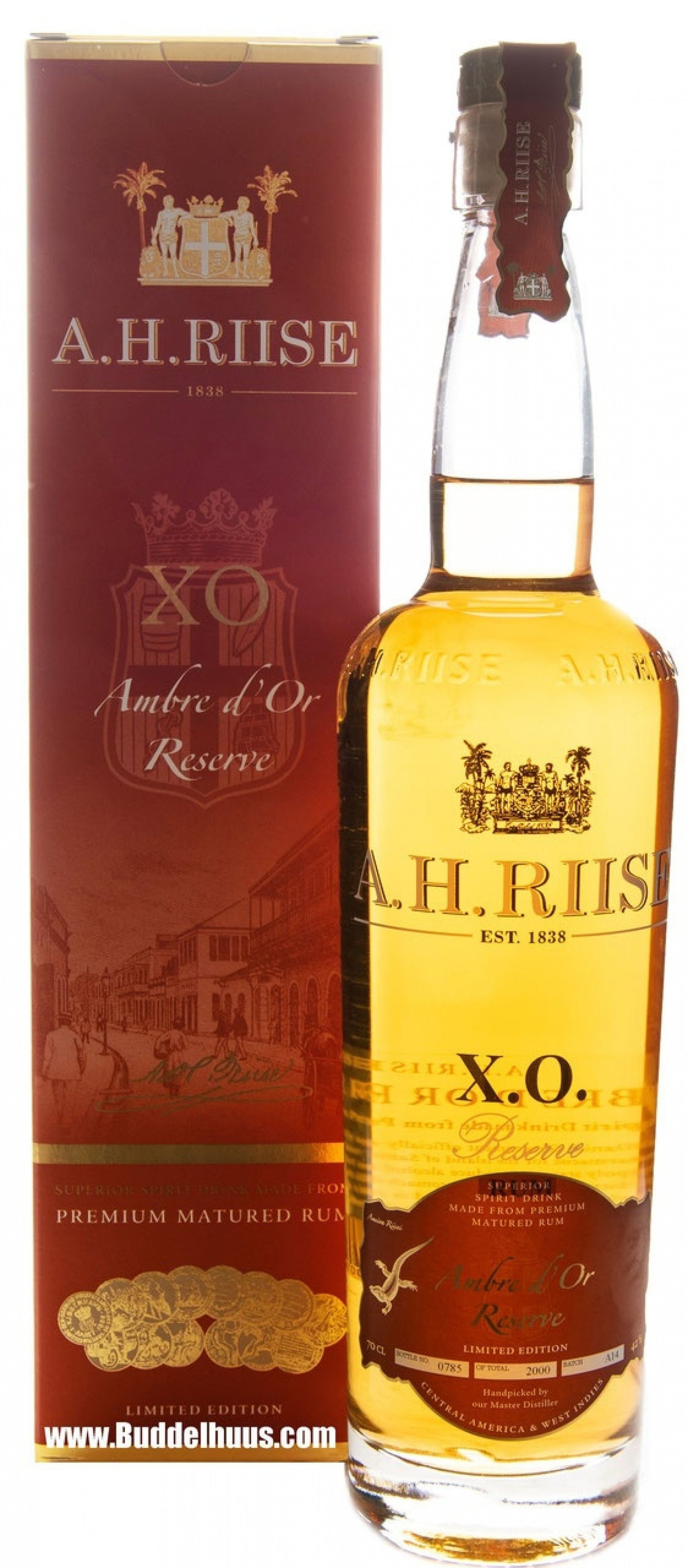 A.H. Riise XO Reserve Ambre D'or Excellence