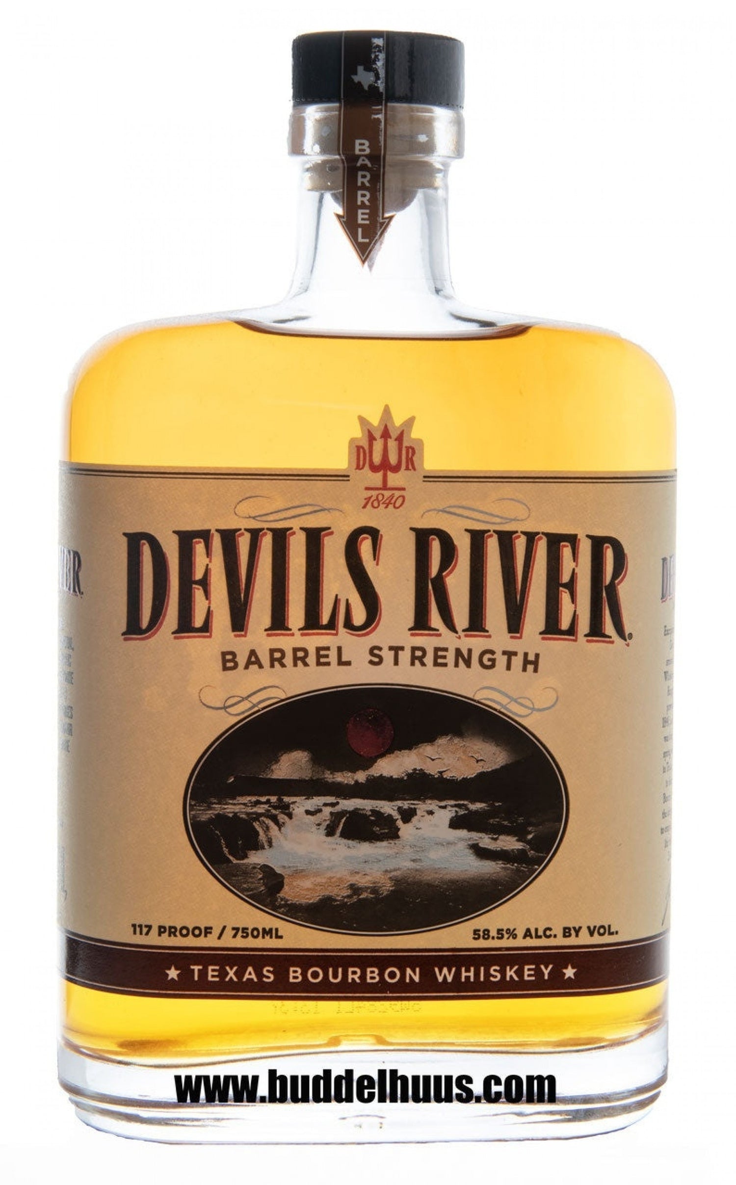 Devils River Barrel Strength Texas Bourbon