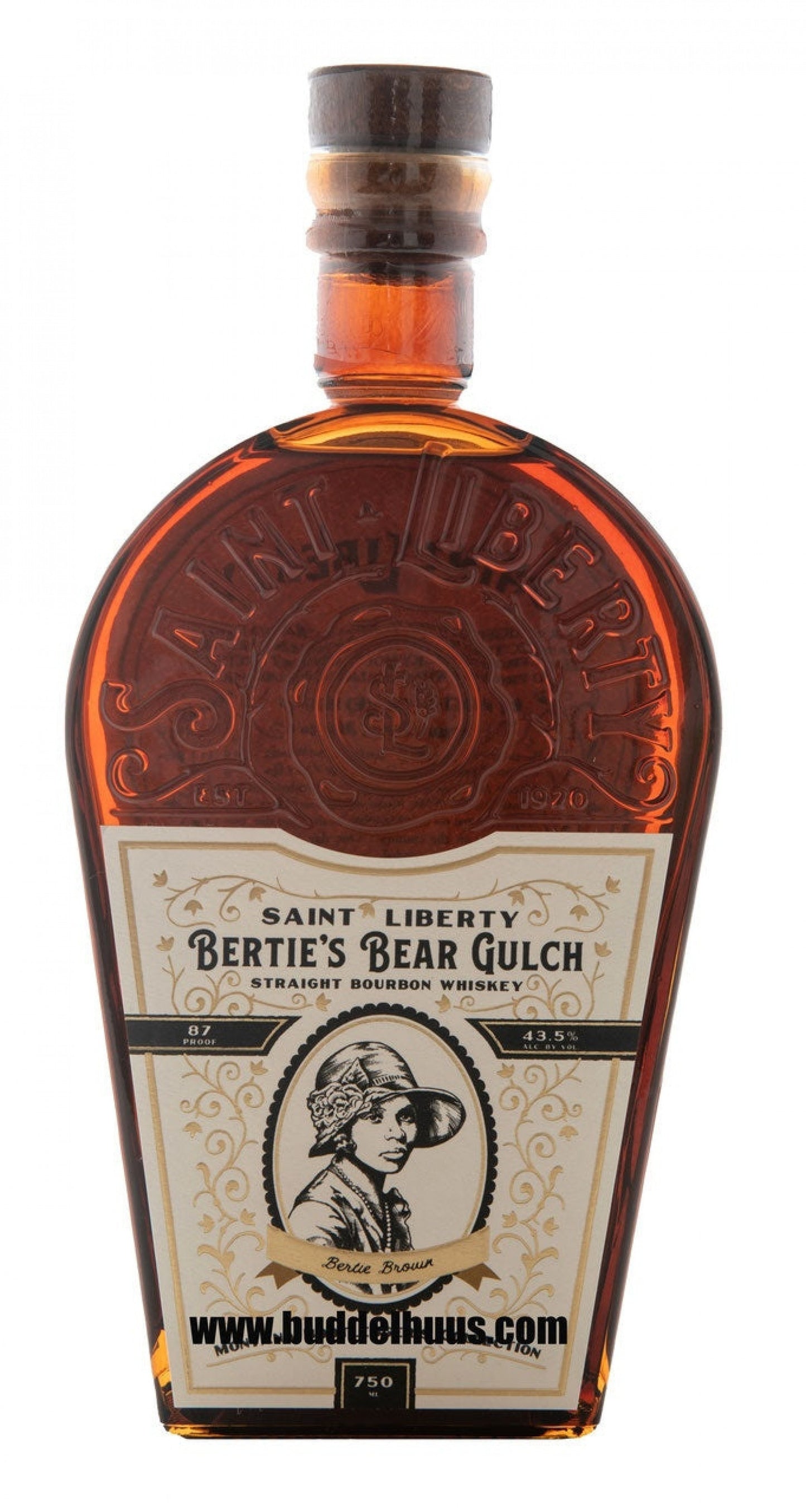 Saint Liberty Bertie's Bear Gulch Straight Bourbon Whiskey
