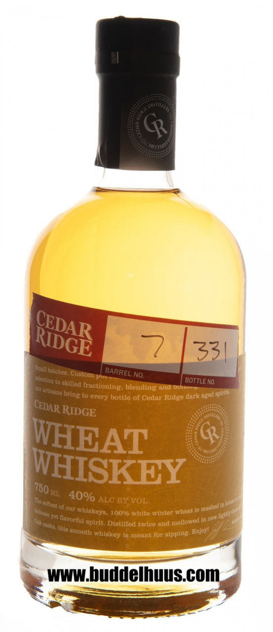 Cedar Ridge Wheat Whiskey