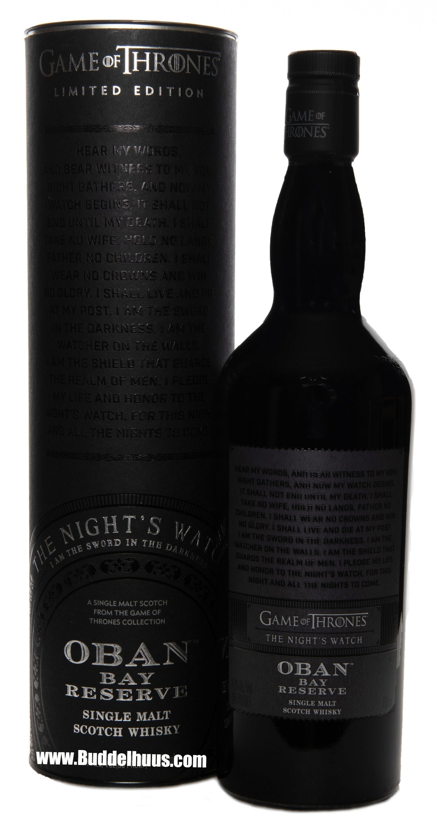 Game of Thrones Oban Bay Reserve The Night's Watch