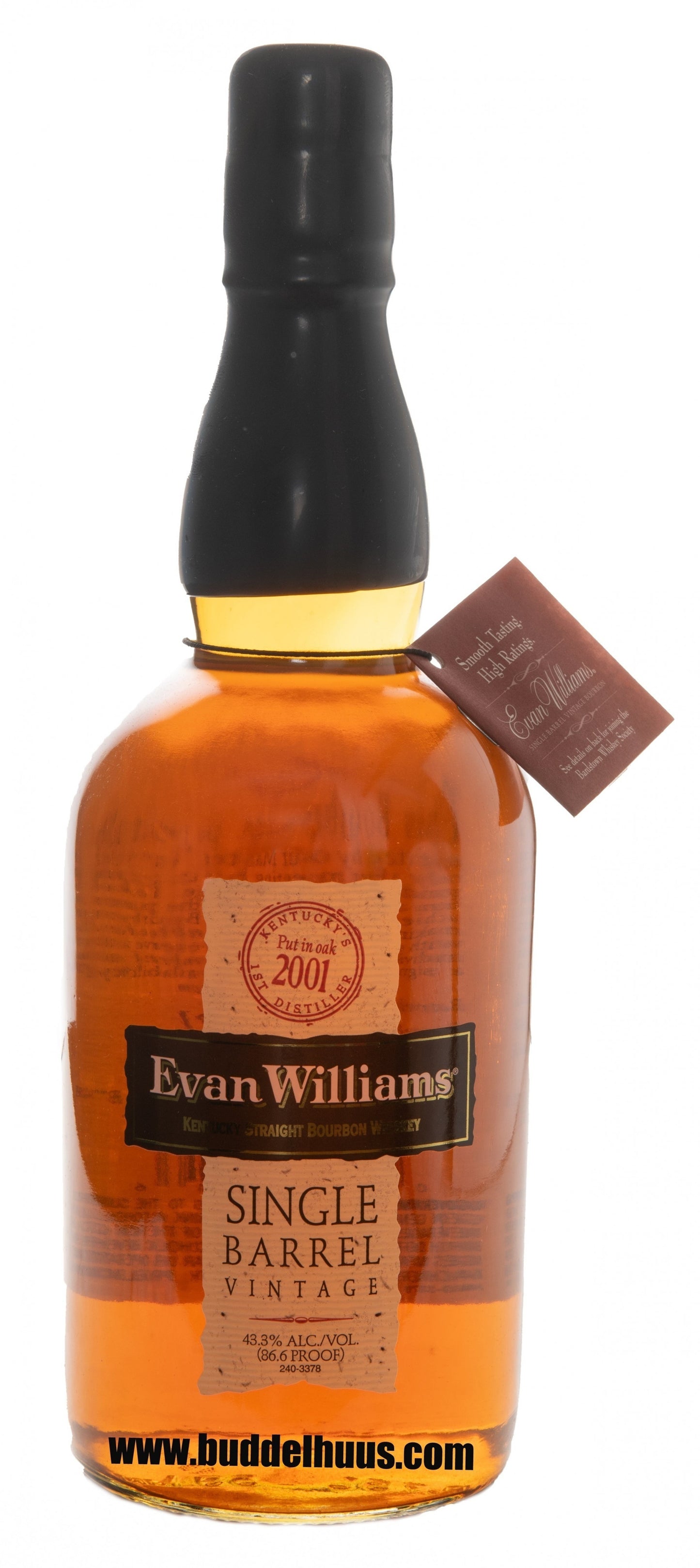 Evan Williams Single Barrel 2001