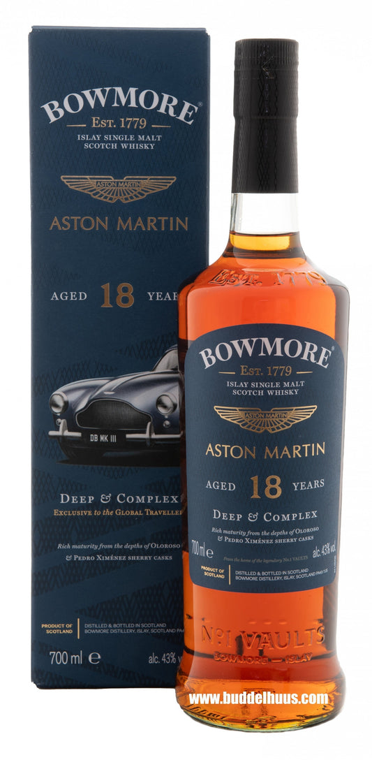 Bowmore 18 yo Deep and Complex Aston Martin