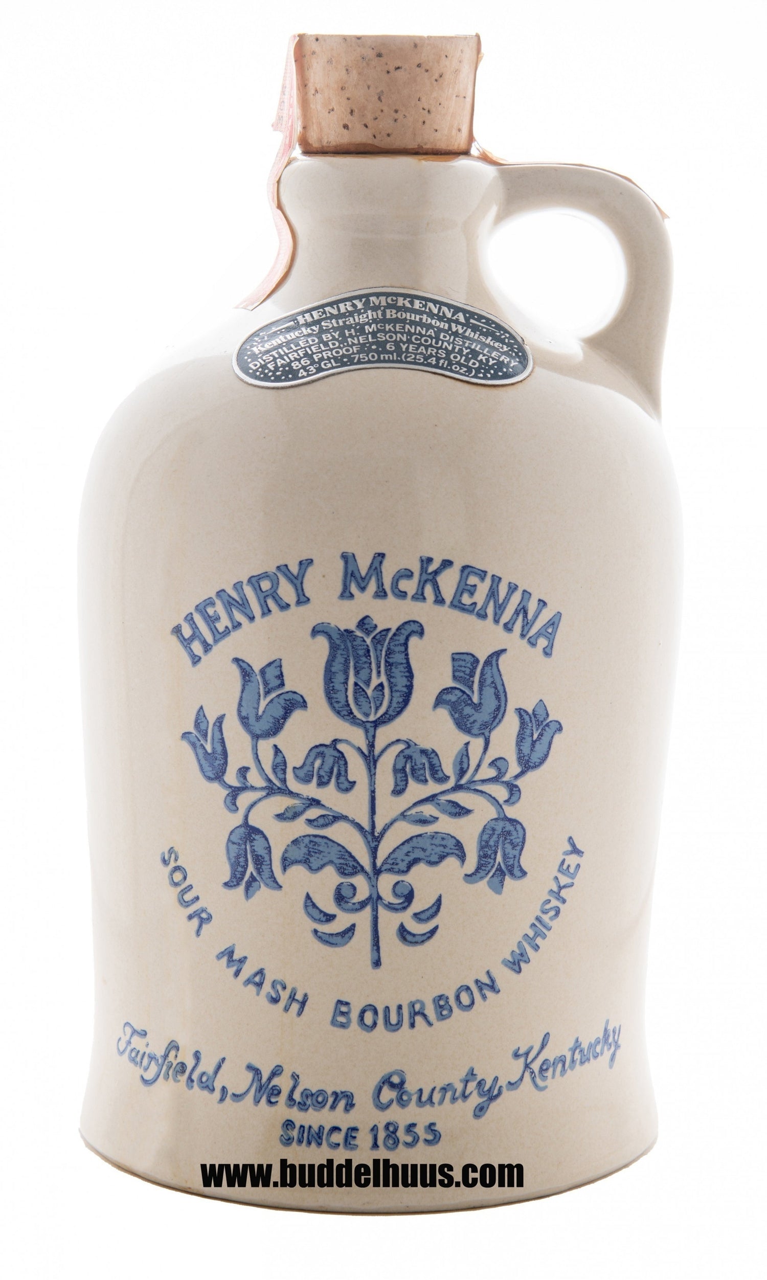 Henry McKenna 6 yo Ceramic Decanter (1970s)