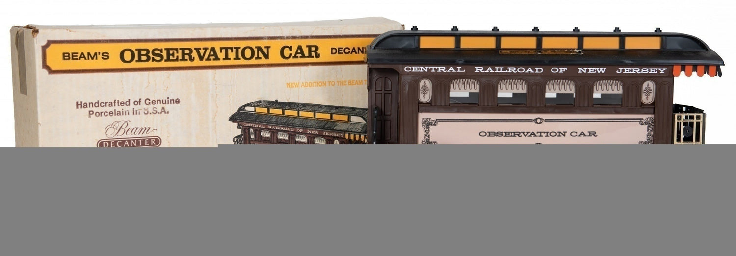 Jim Beam 150 Months Old Observation Car Decanter (1980s)